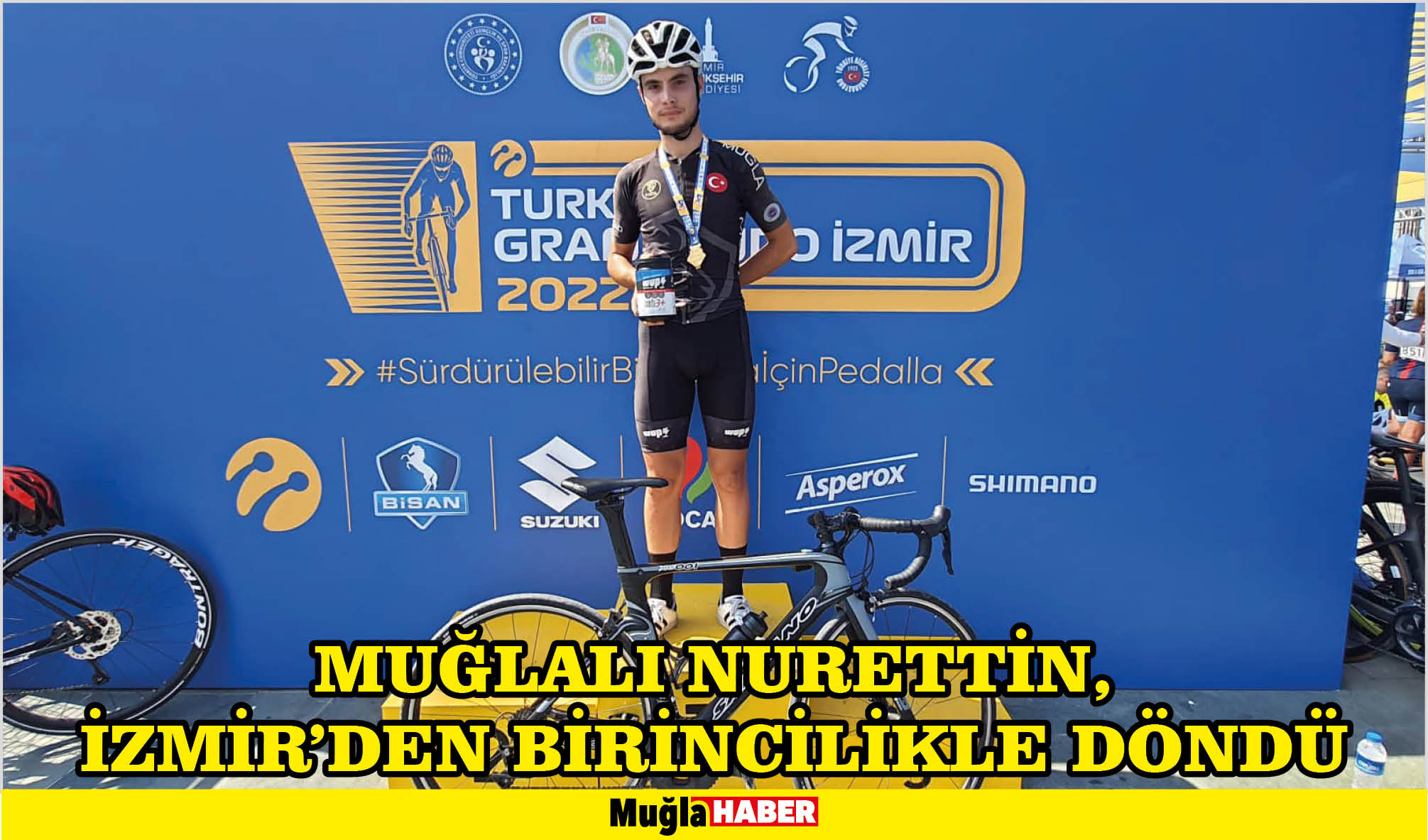 MUĞLALI NURETTİN, İZMİR’DEN BİRİNCİLİKLE DÖNDÜ