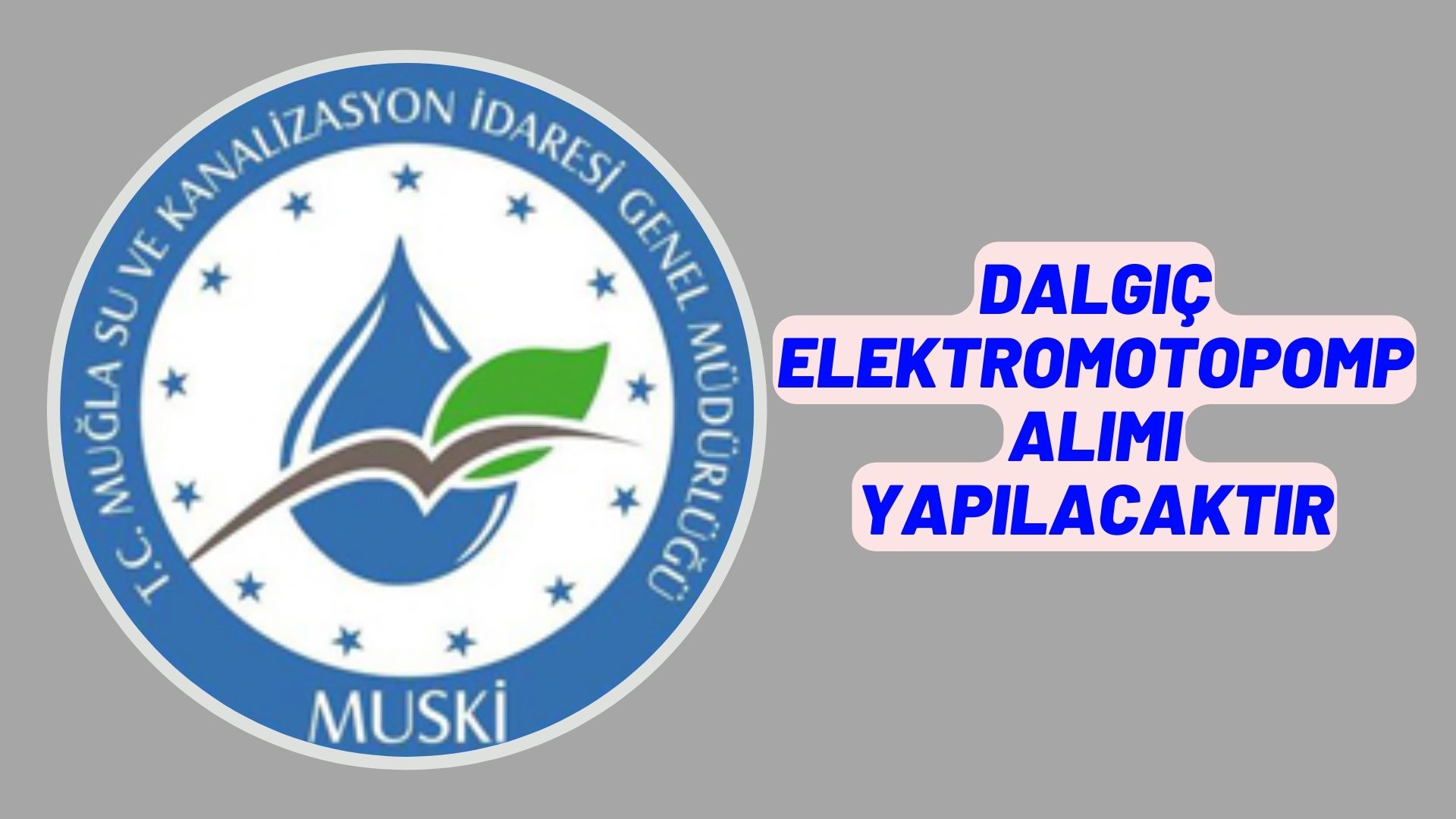 Dalgıç elektromotopomp alımı yapılacaktır