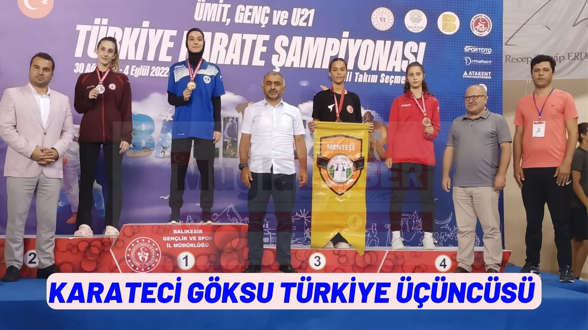 KARATECİ GÖKSU TÜRKİYE ÜÇÜNCÜSÜ