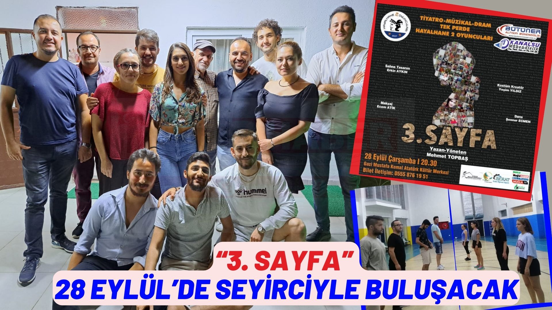 “3. SAYFA” 28 EYLÜL’DE SEYİRCİYLE BULUŞACAK