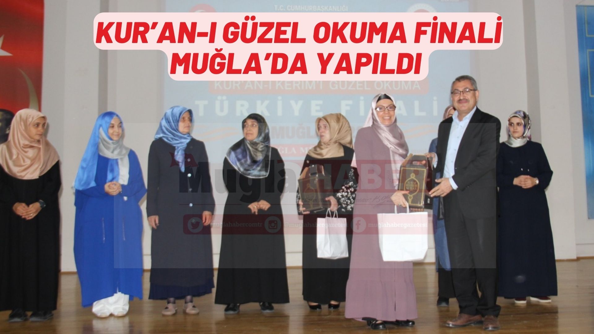 KUR’AN-I GÜZEL OKUMA FİNALİ MUĞLA’DA YAPILDI