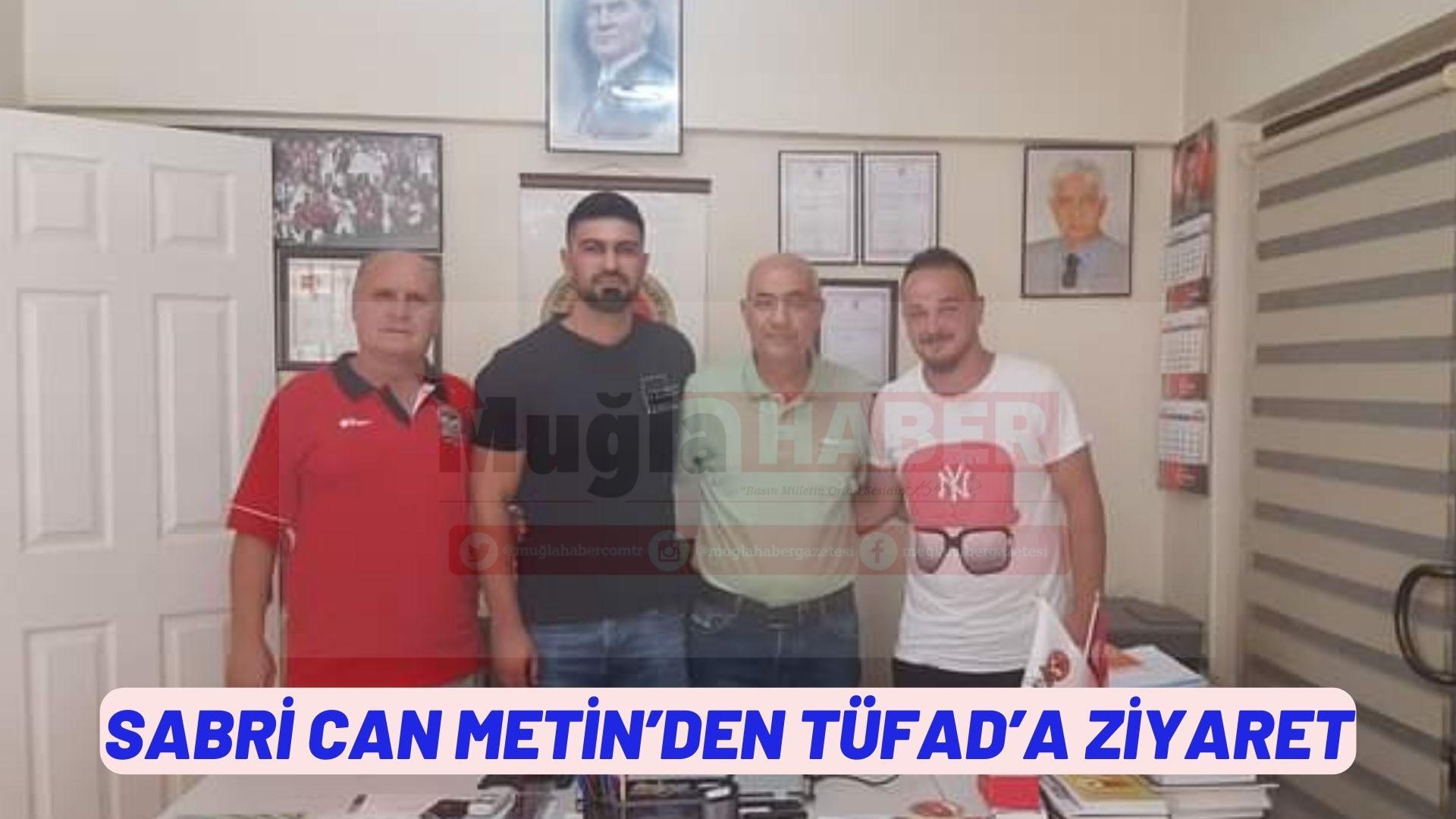 SABRİ CAN METİN’DEN TÜFAD’A ZİYARET