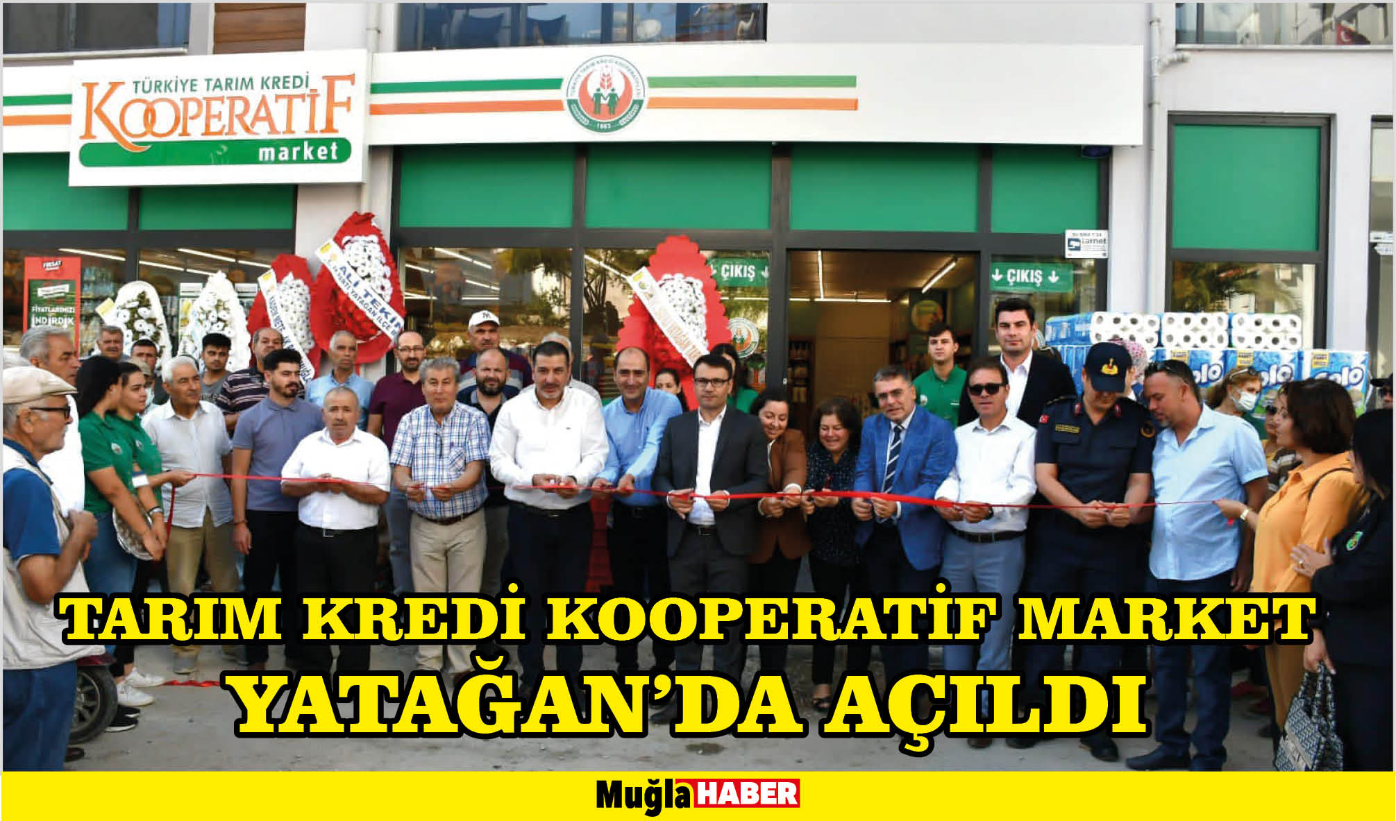 TARIM KREDİ KOOPERATİF MARKET YATAĞAN’DA AÇILDI