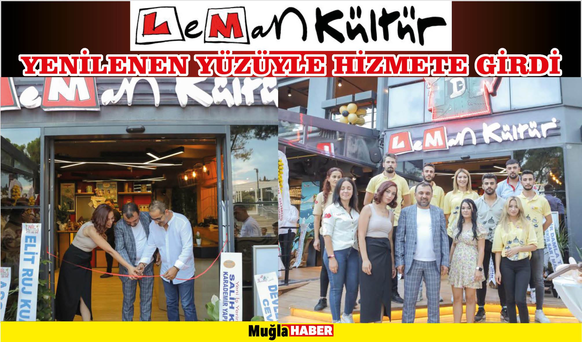 LEMAN KÜLTÜR YENİLENEN YÜZÜYLE HİZMETE GİRDİ