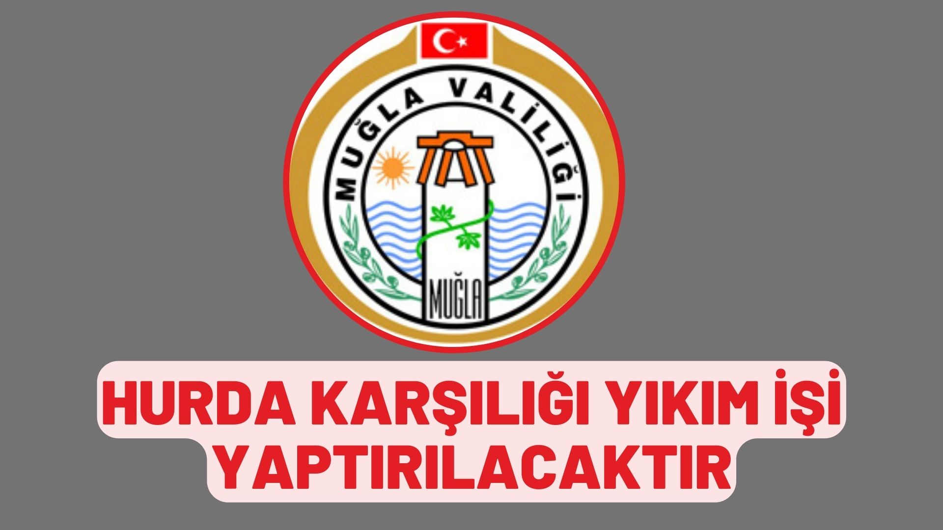 Hurda karşılığı yıkım işi yaptırılacaktır