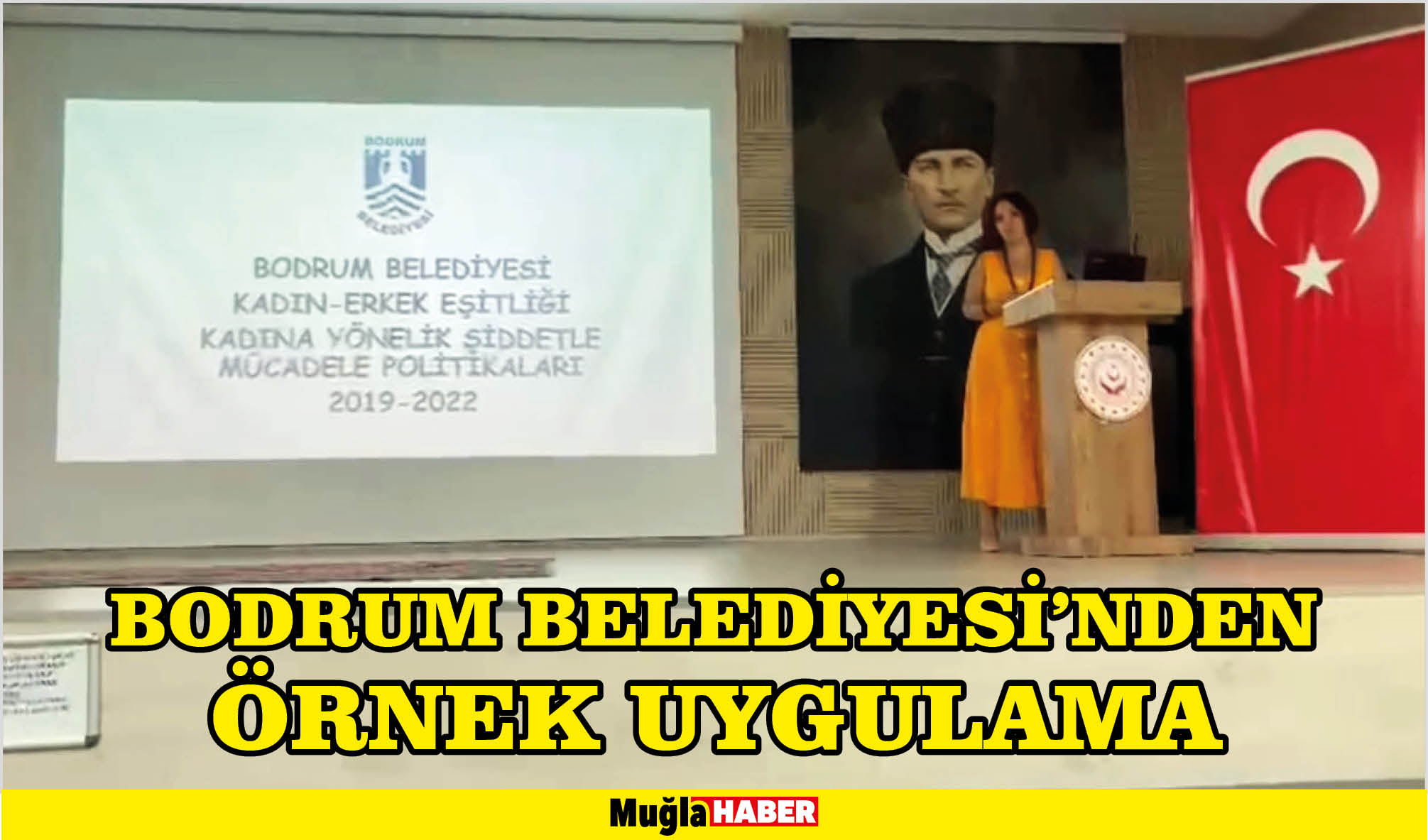 BODRUM BELEDİYESİ’NDEN ÖRNEK UYGULAMA