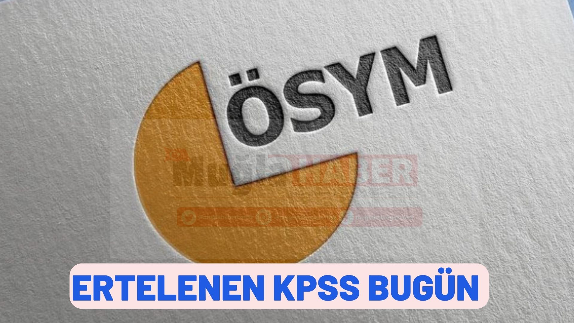 KPSS bugün yapılacak