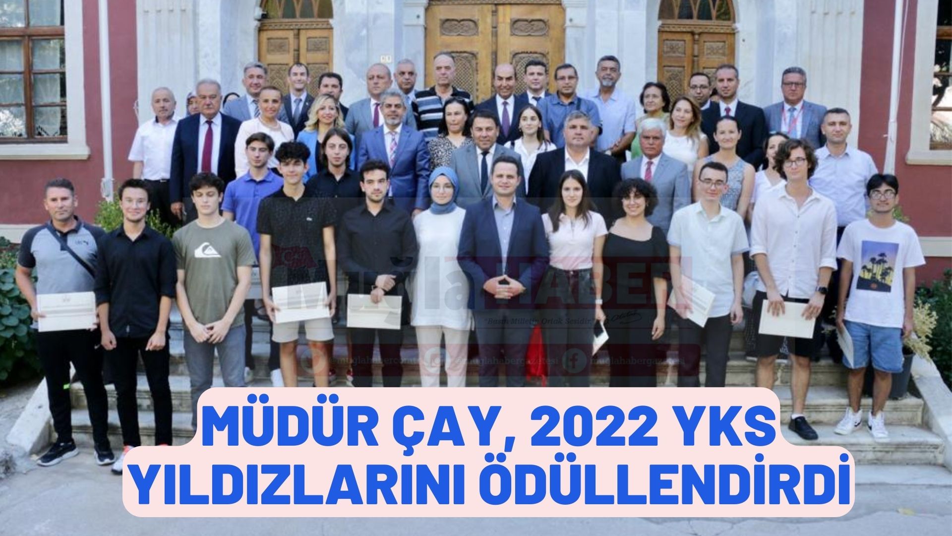 MÜDÜR ÇAY, 2022 YKS YILDIZLARINI ÖDÜLLENDİRDİ