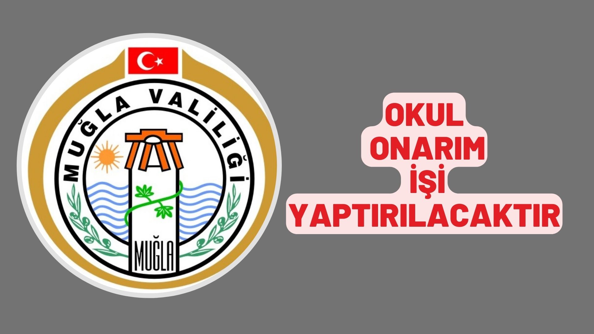 Okul onarım işi yaptırılacaktır