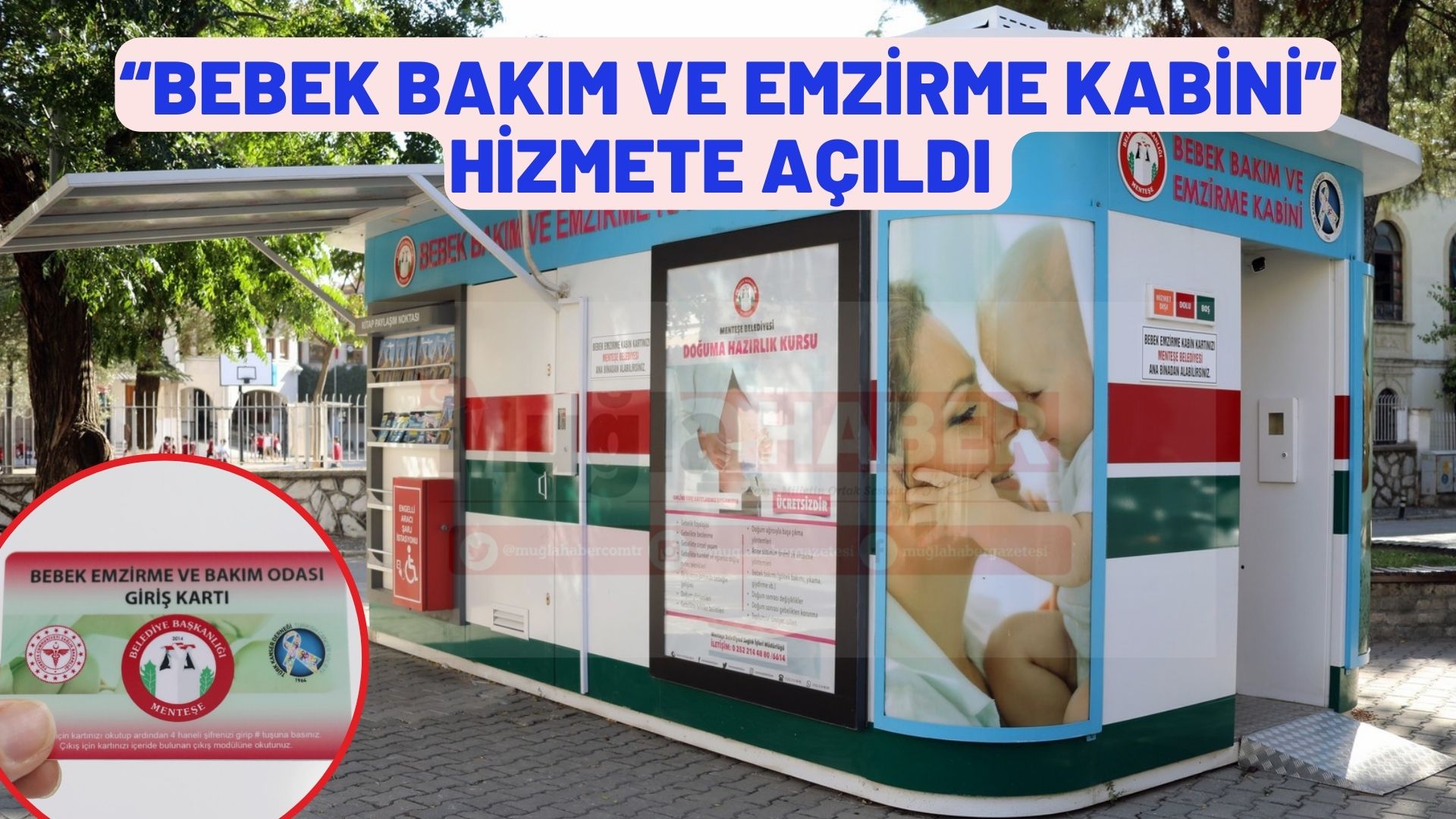 “BEBEK BAKIM VE EMZİRME KABİNİ” HİZMETE AÇILDI