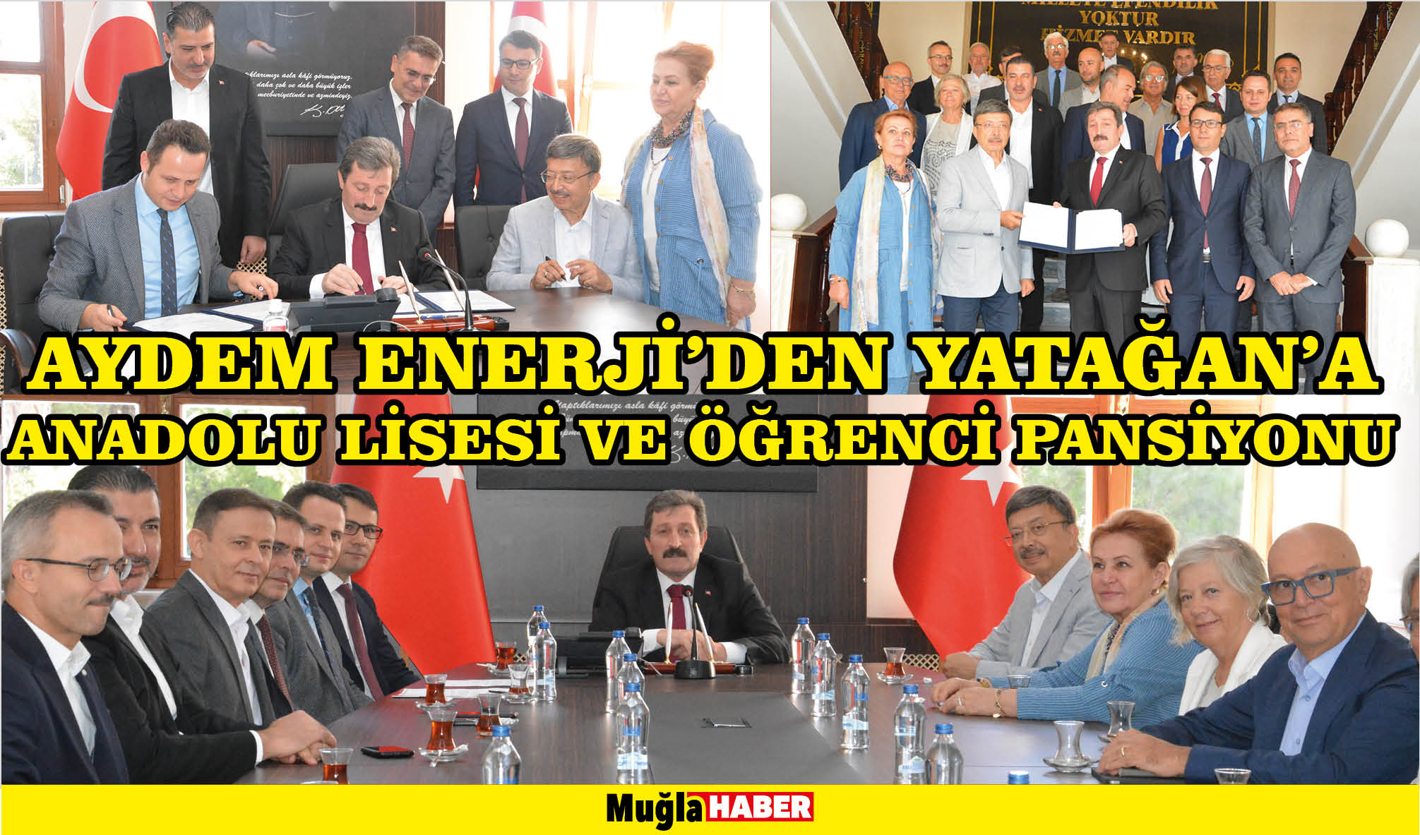 AYDEM ENERJİ’DEN YATAĞAN’A ANADOLU LİSESİ VE ÖĞRENCİ PANSİYONU