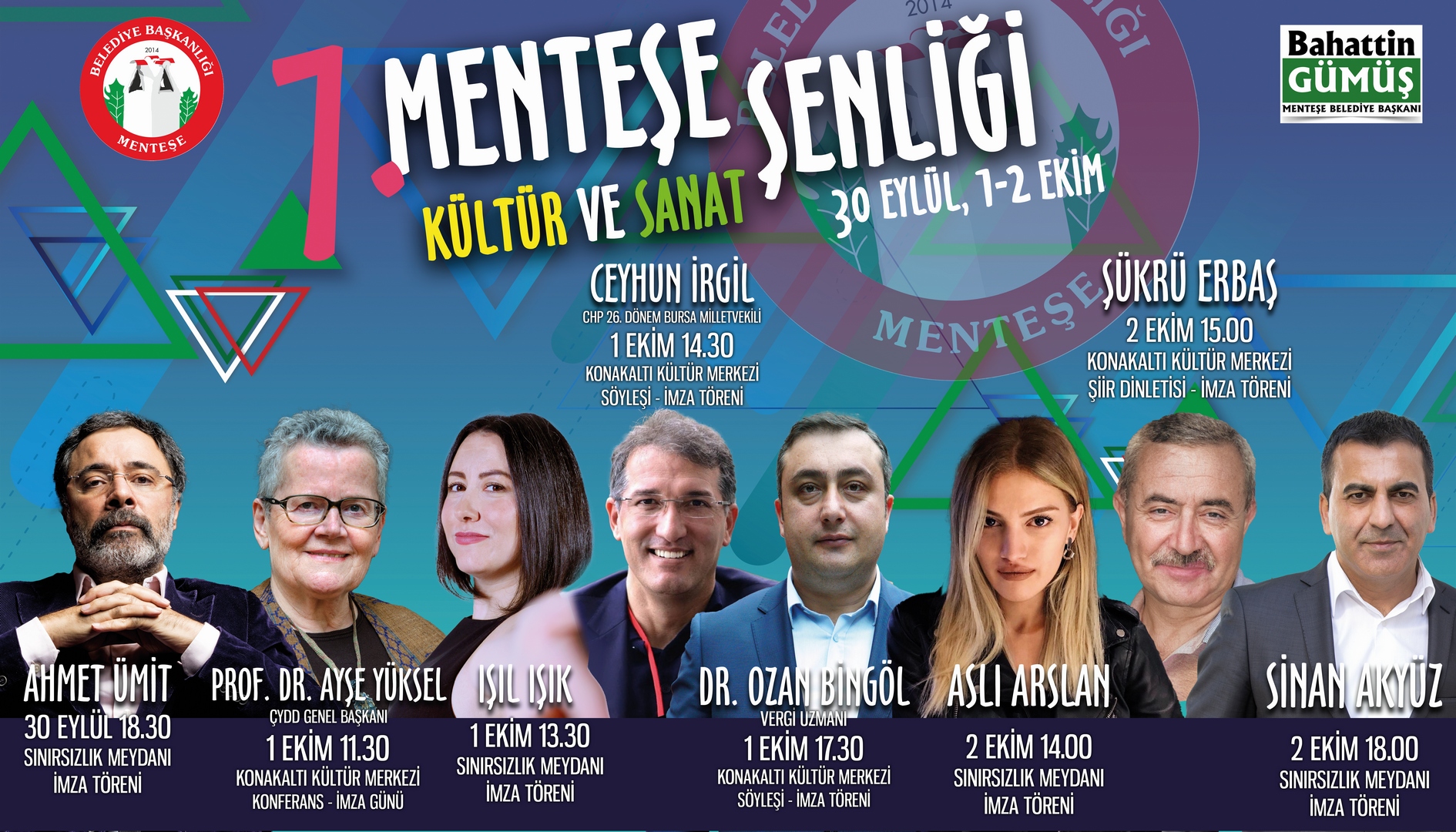 MENTEŞE KÜLTÜR VE SANAT ŞENLİĞİ 30 EYLÜL CUMA GÜNÜ BAŞLIYOR