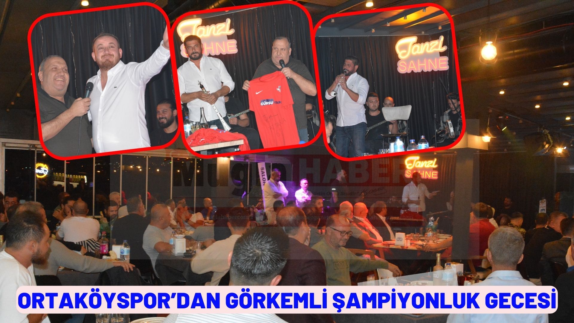 ORTAKÖYSPOR’DAN GÖRKEMLİ ŞAMPİYONLUK GECESİ