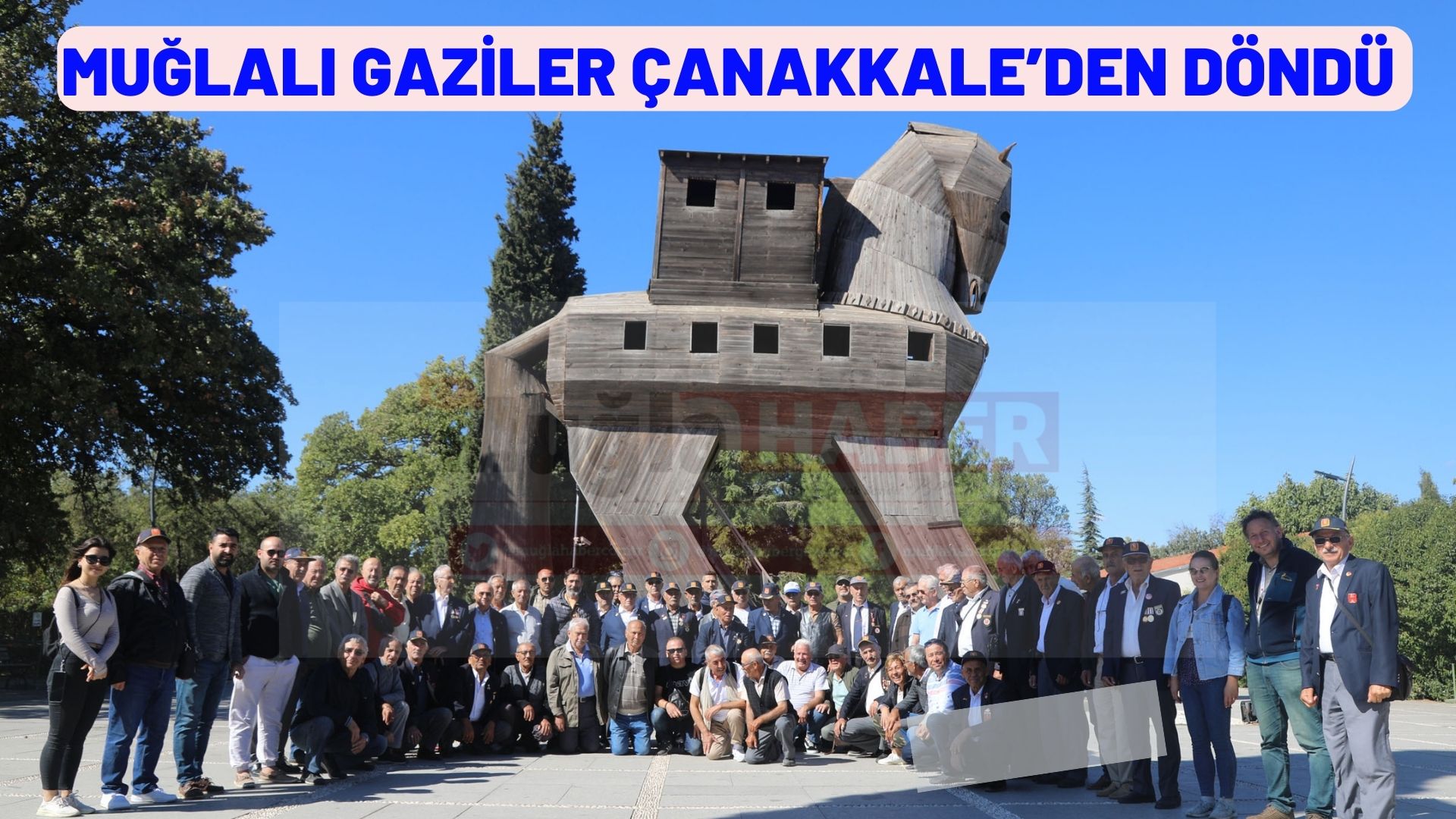 MUĞLALI GAZİLER ÇANAKKALE’DEN DÖNDÜ