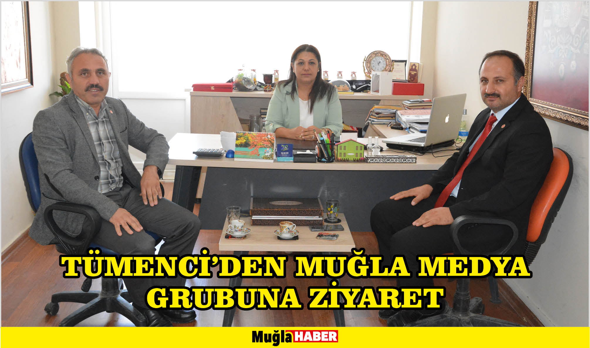 TÜMENCİ’DEN MUĞLA MEDYA GRUBUNA ZİYARET