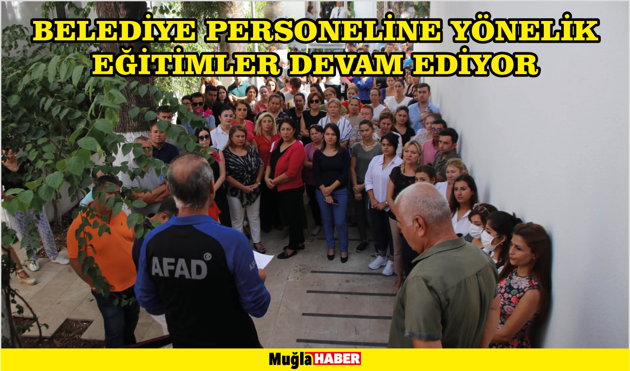 BELEDİYE PERSONELİNE YÖNELİK EĞİTİMLER DEVAM EDİYOR