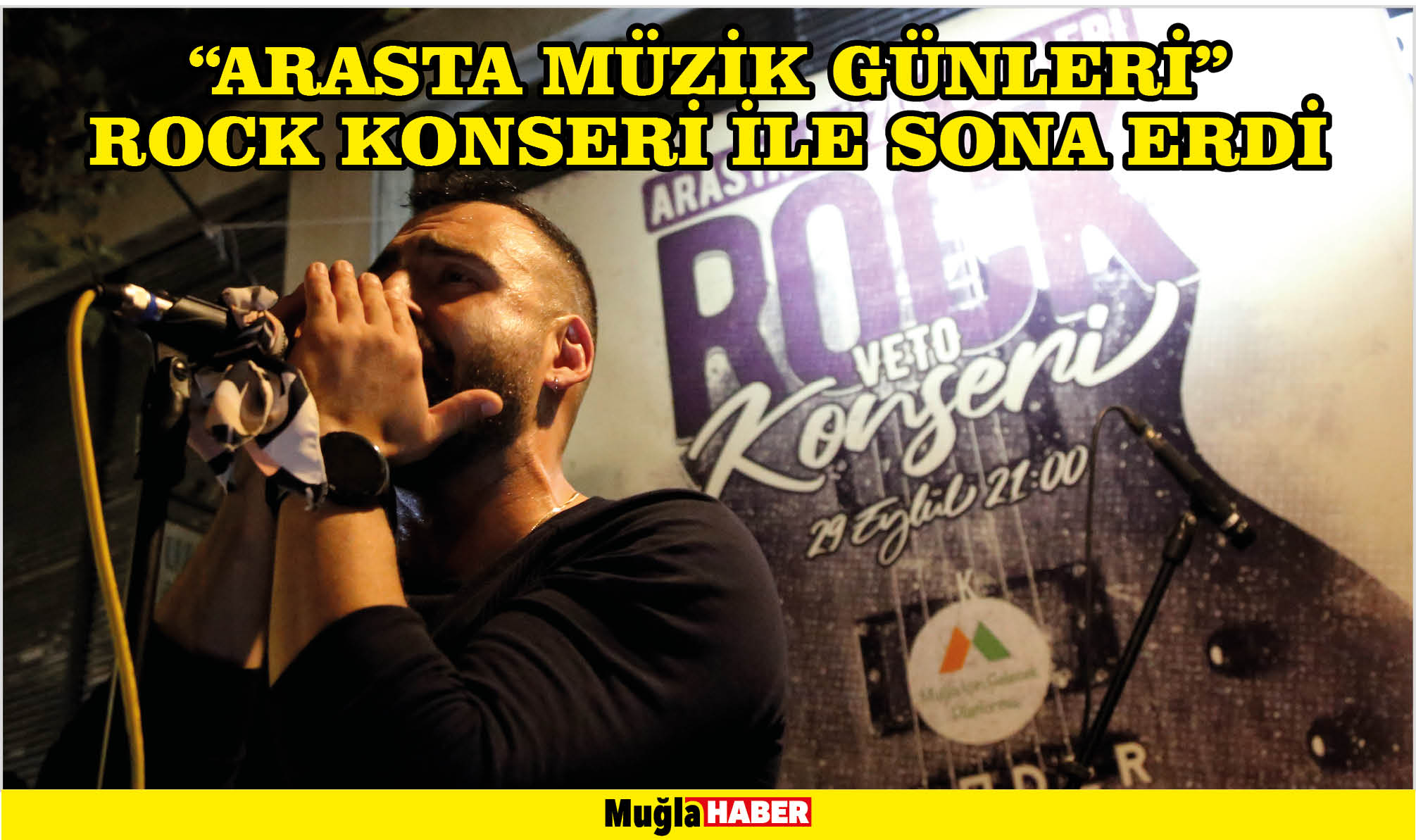 "Arasta Müzik Günleri" rock konseri ile sona erdi