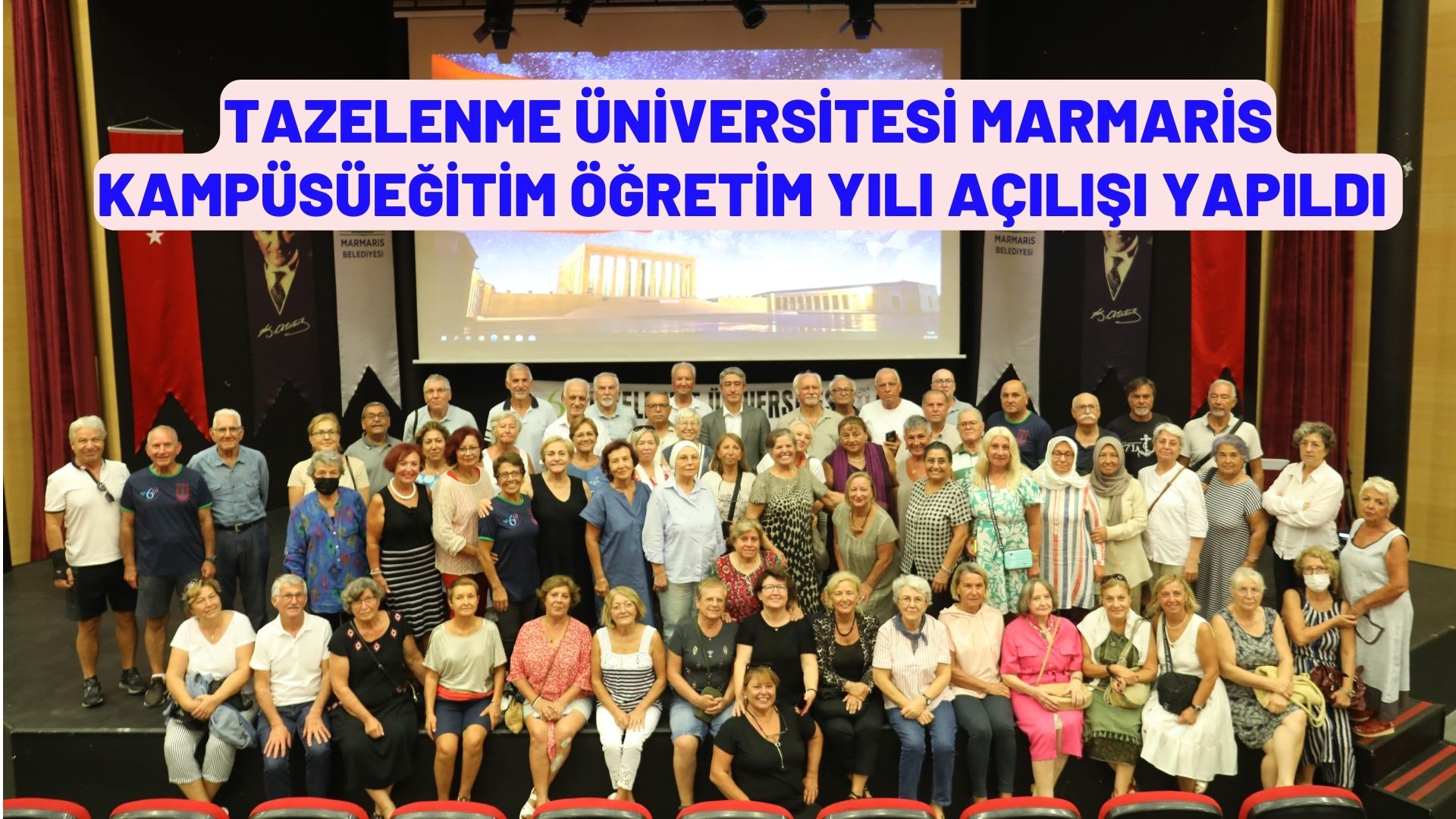 Tazelenme Üniversitesi Marmaris Kampüsüeğitim öğretim yılı açılışı yapıldı