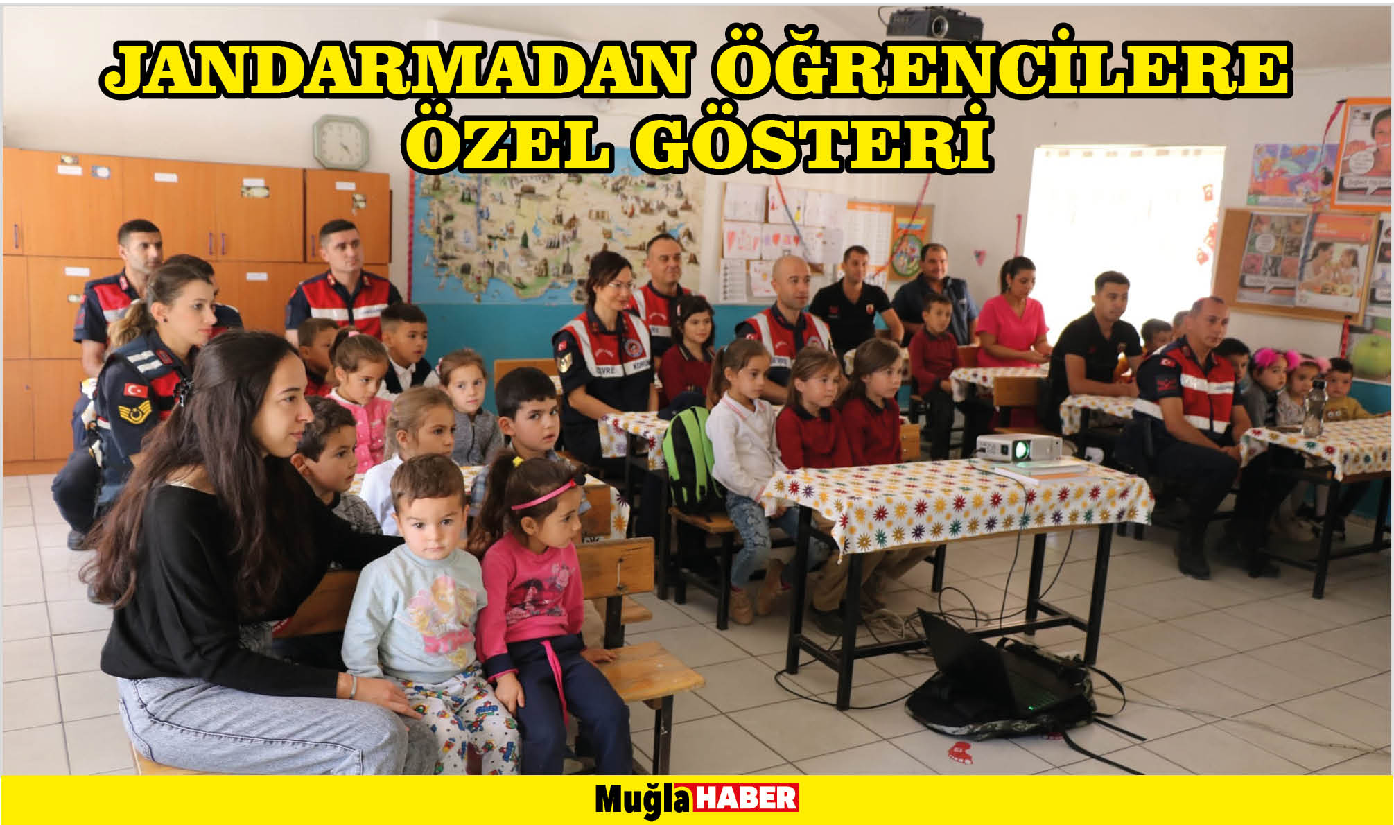 JANDARMADAN ÖĞRENCİLERE ÖZEL GÖSTERİ