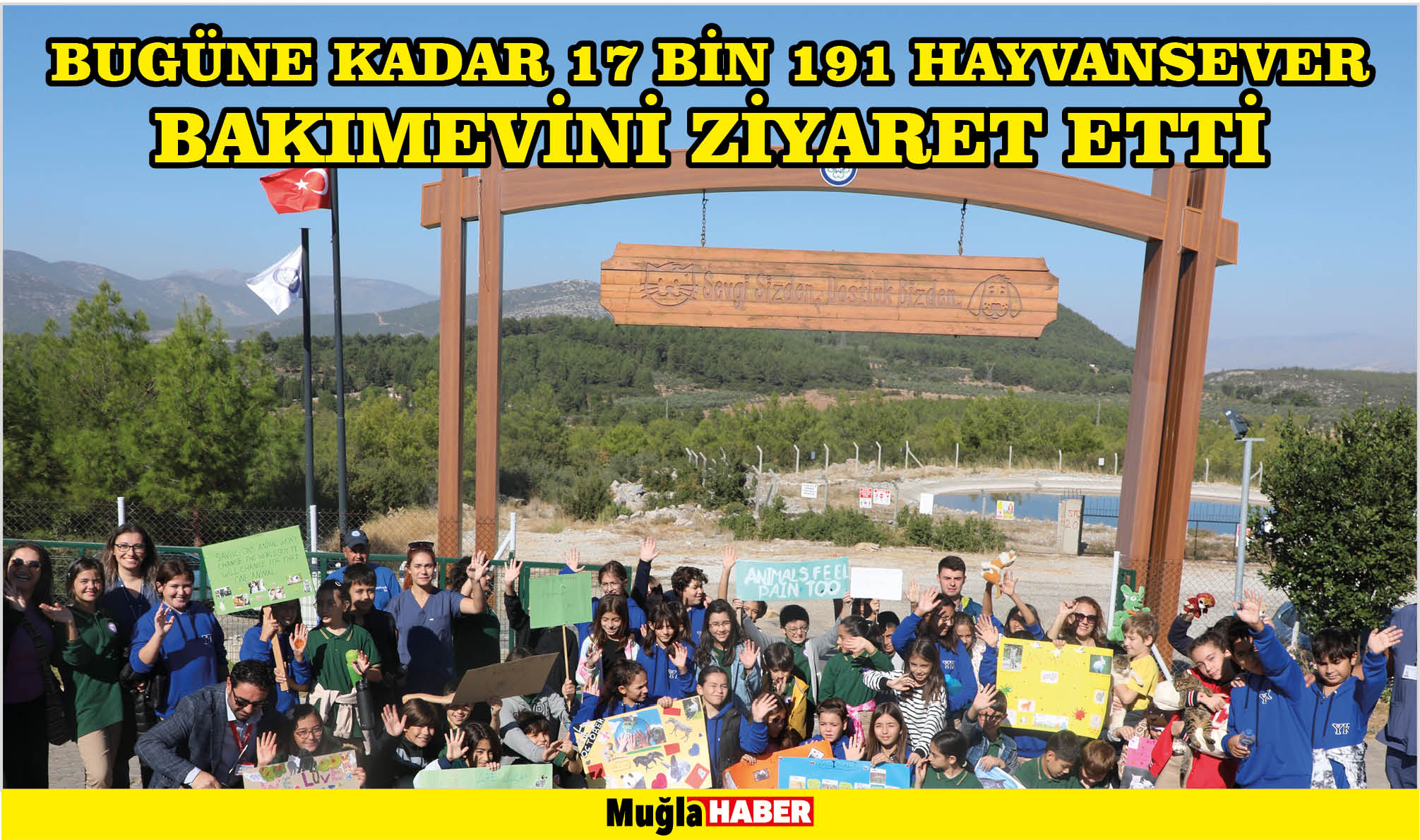 BUGÜNE KADAR 17 BİN 191 HAYVANSEVER BAKIMEVİNİ ZİYARET ETTİ