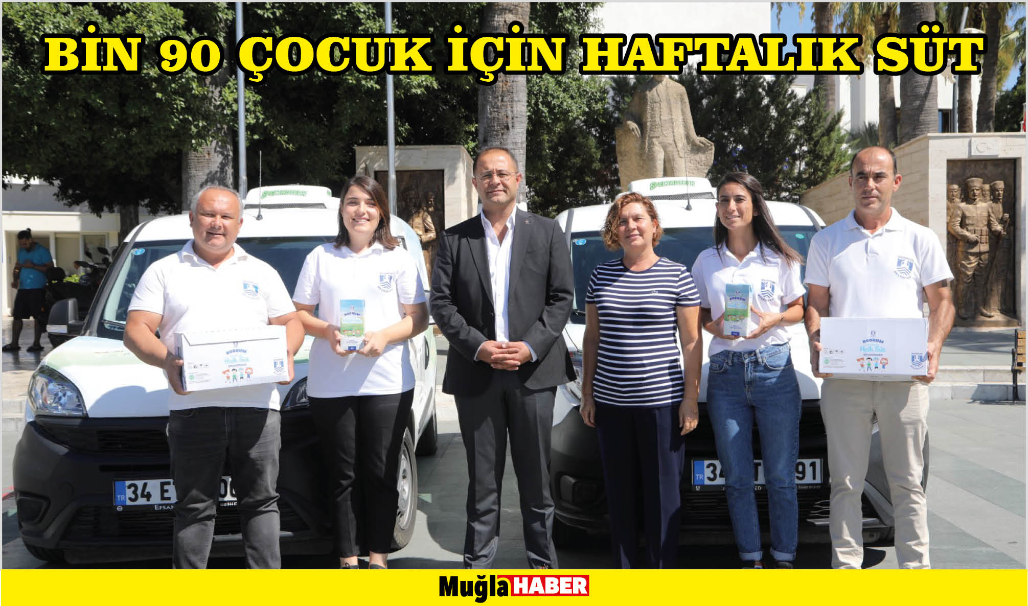 BİN 90 ÇOCUK İÇİN HAFTALIK SÜT