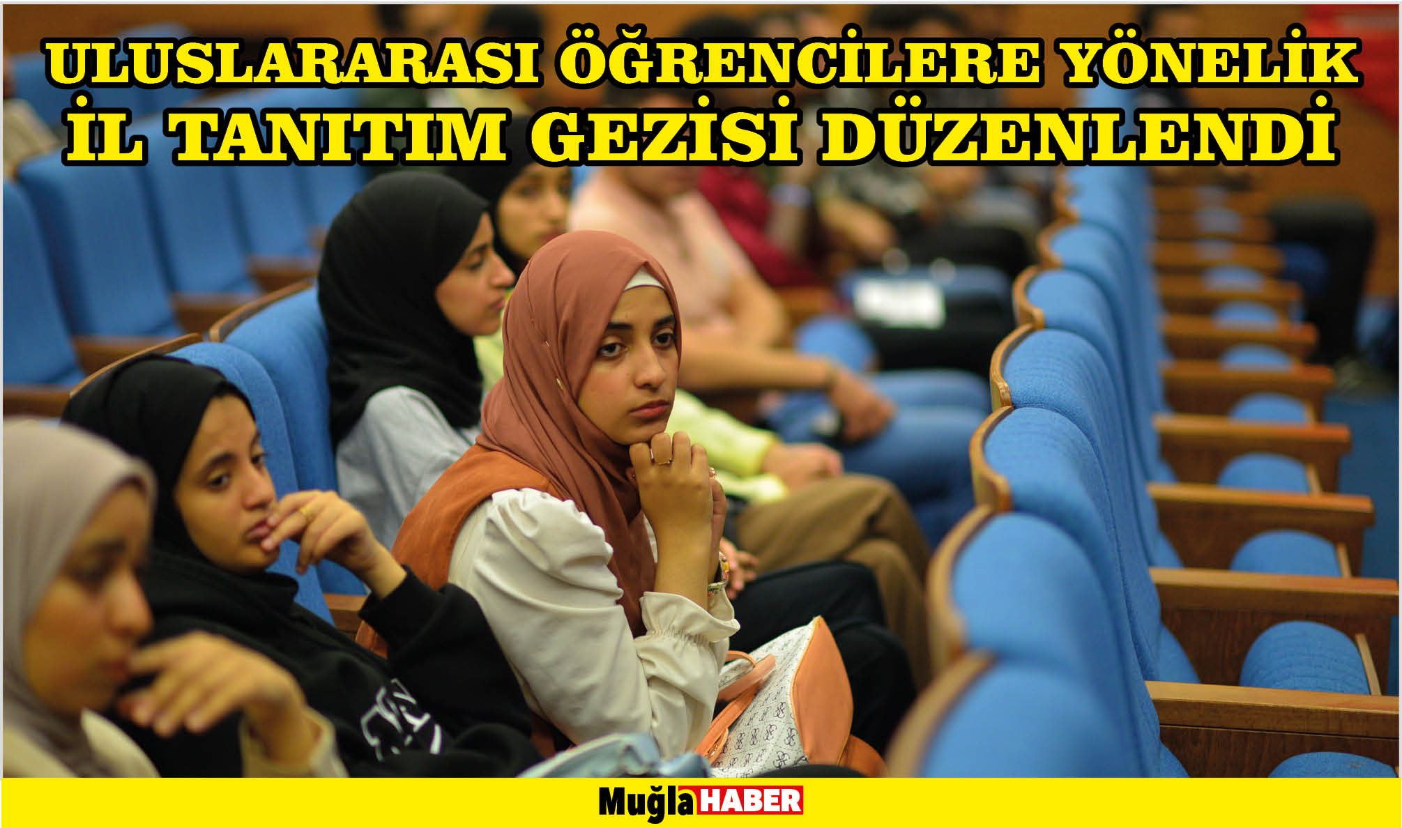 ULUSLARARASI ÖĞRENCİLERE YÖNELİK İL TANITIM GEZİSİ DÜZENLENDİ