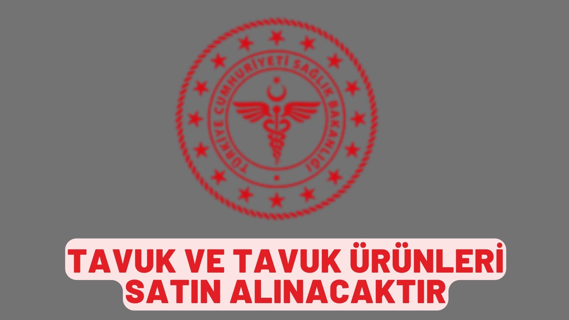 Tavuk ve tavuk ürünleri satın alınacaktır