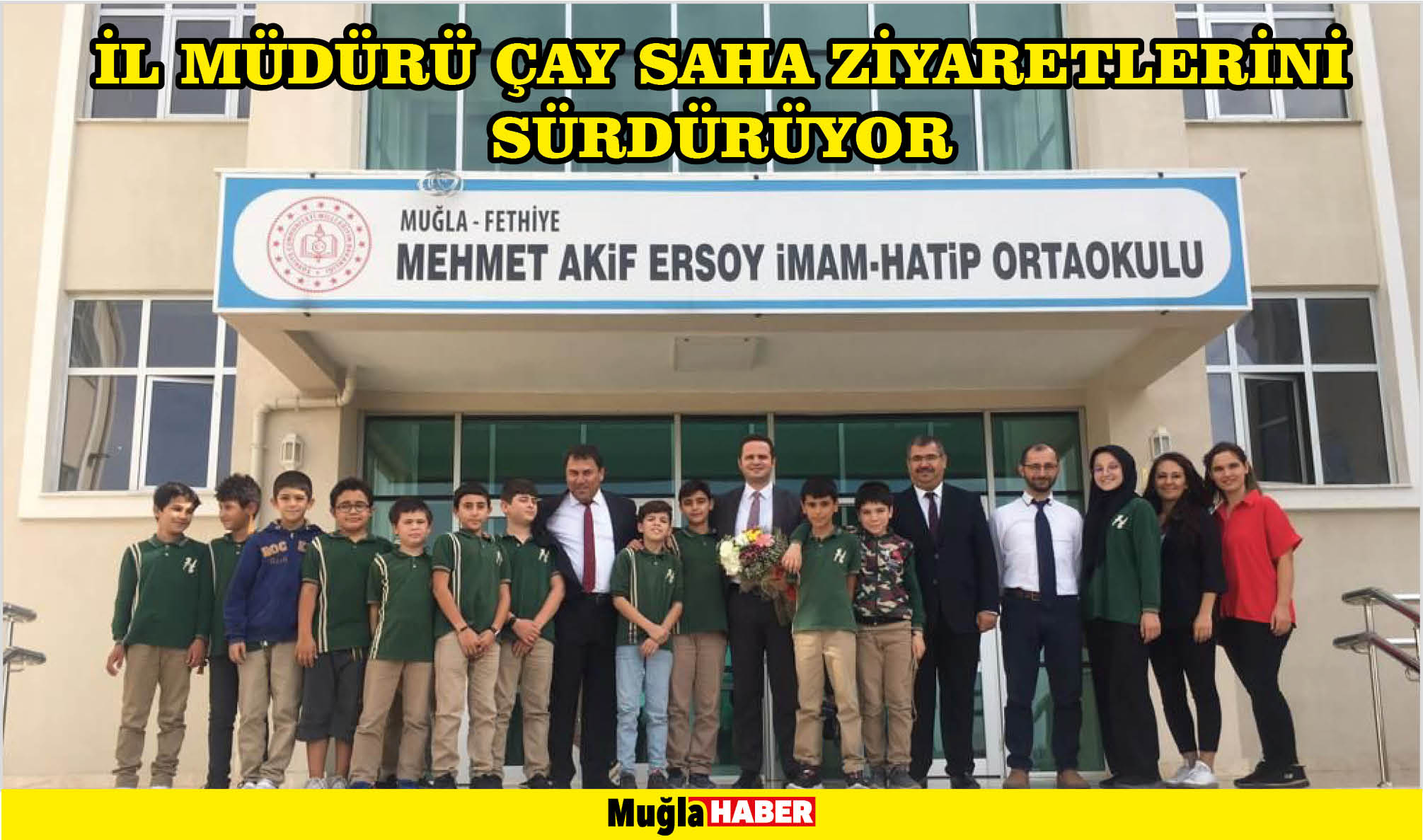 İL MÜDÜRÜ ÇAY SAHA ZİYARETLERİNİ SÜRDÜRÜYOR