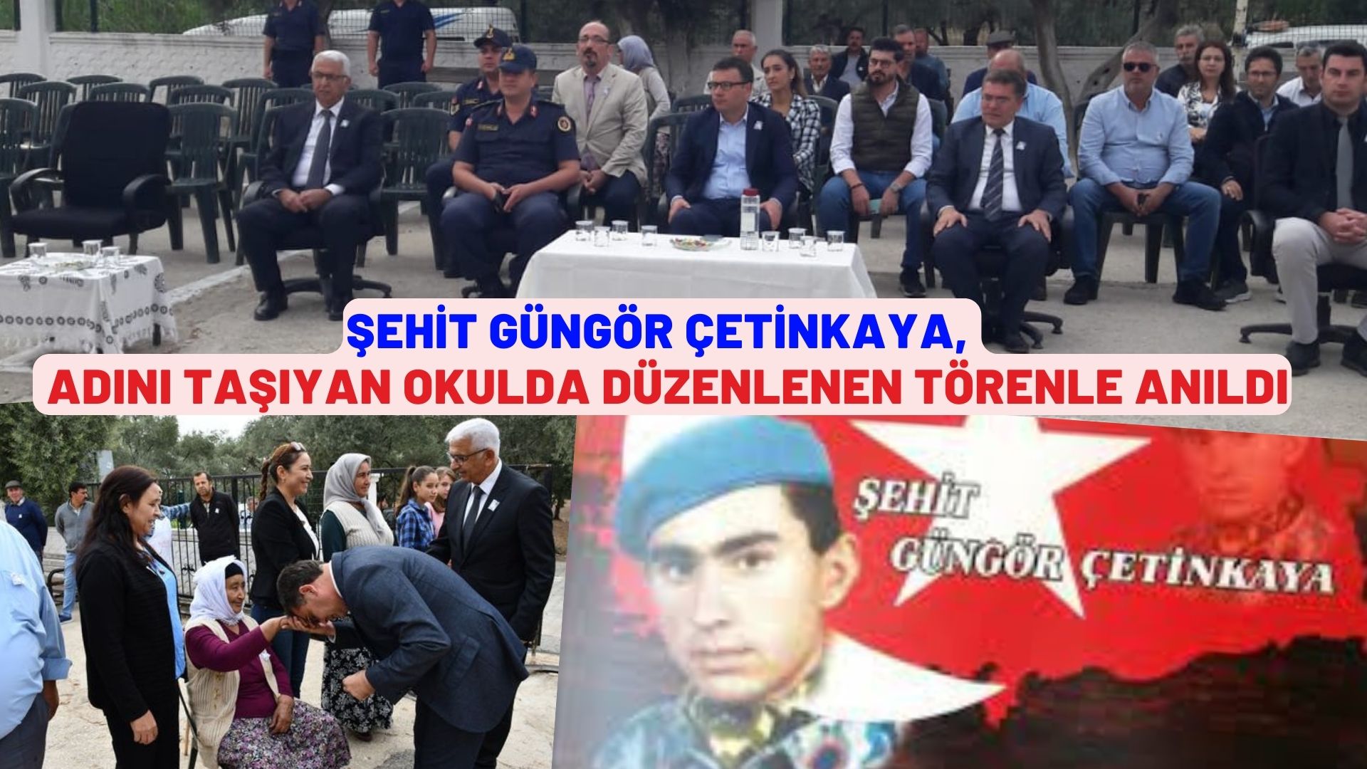 ŞEHİT GÜNGÖR ÇETİNKAYA, ADINI TAŞIYAN OKULDA DÜZENLENEN TÖRENLE ANILDI