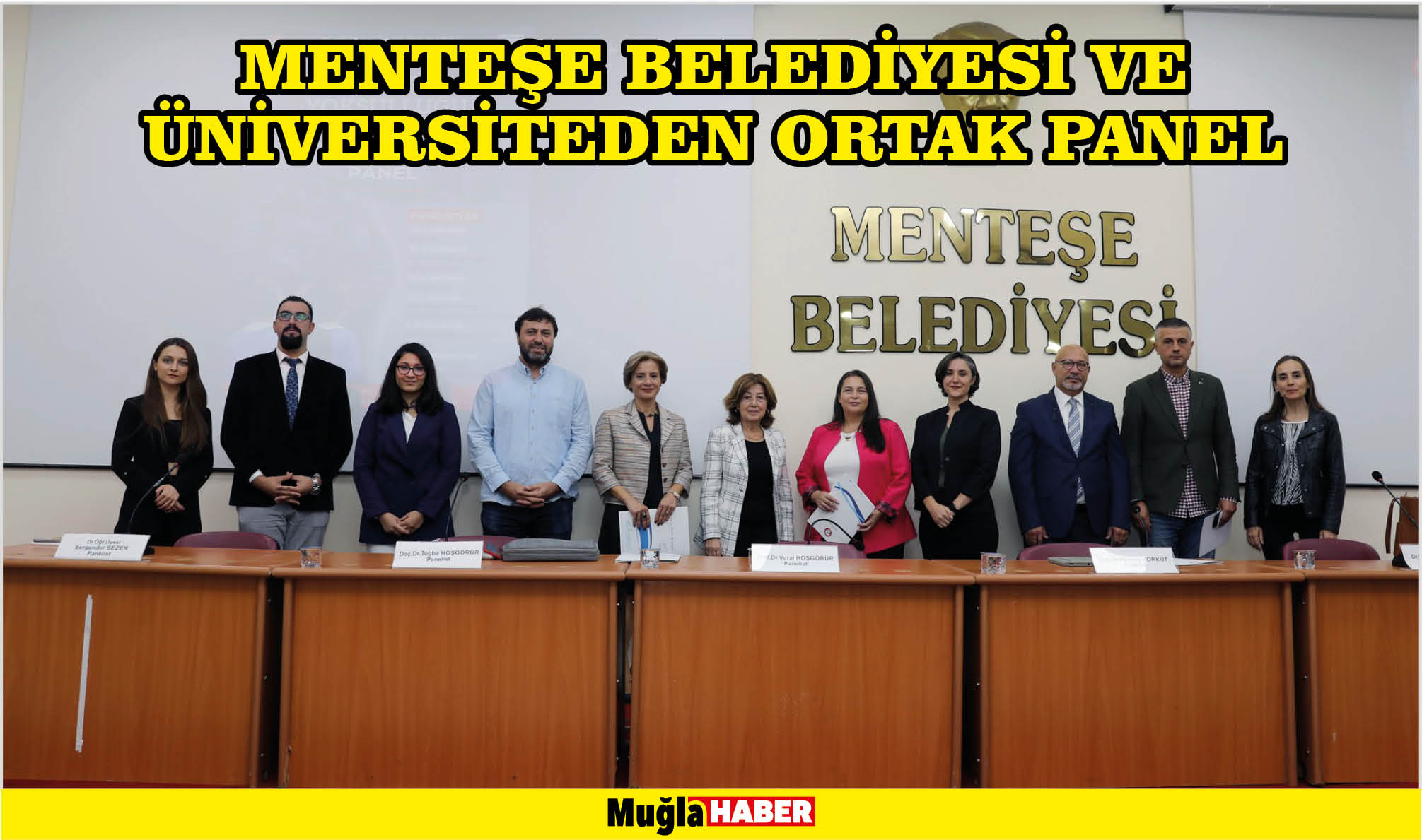 Menteşe Belediyesi ve Üniversiteden Ortak Panel