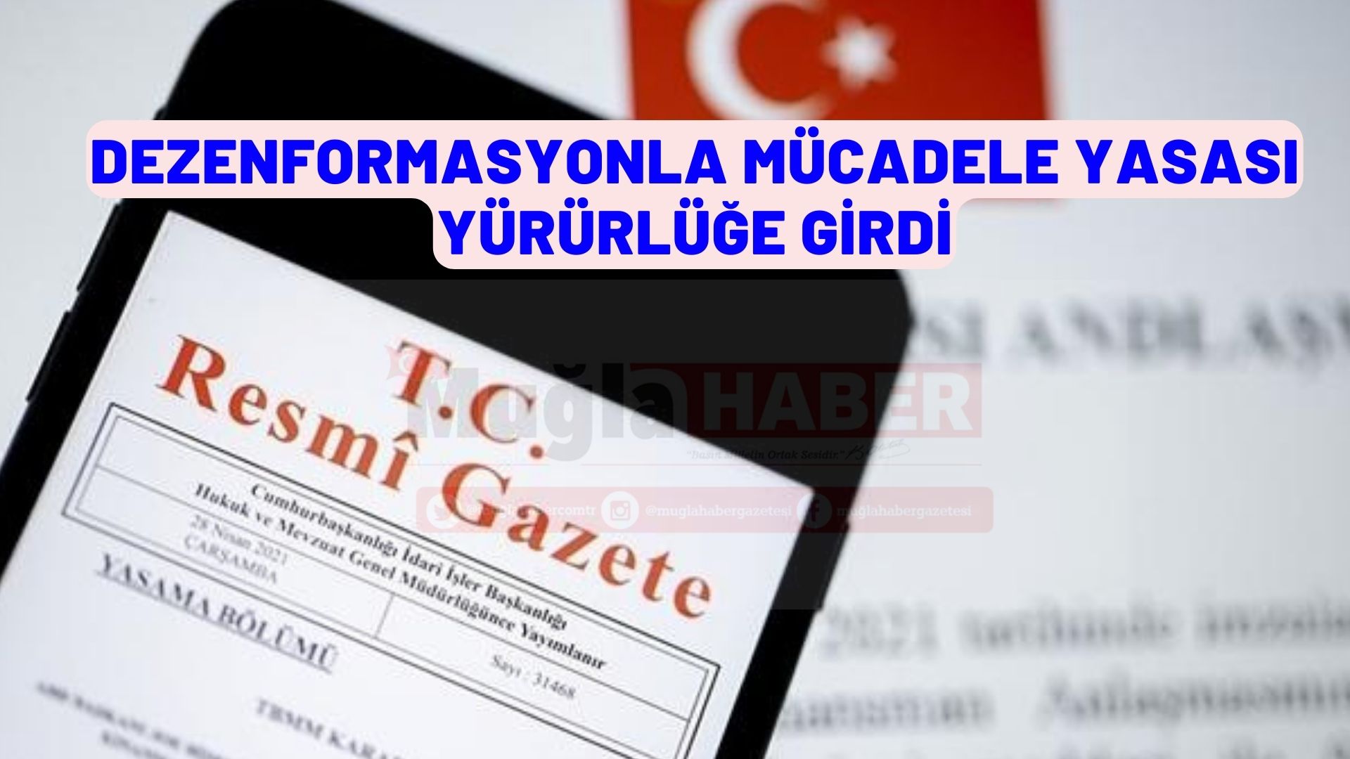 Dezenformasyonla mücadele yasası yürürlüğe girdi