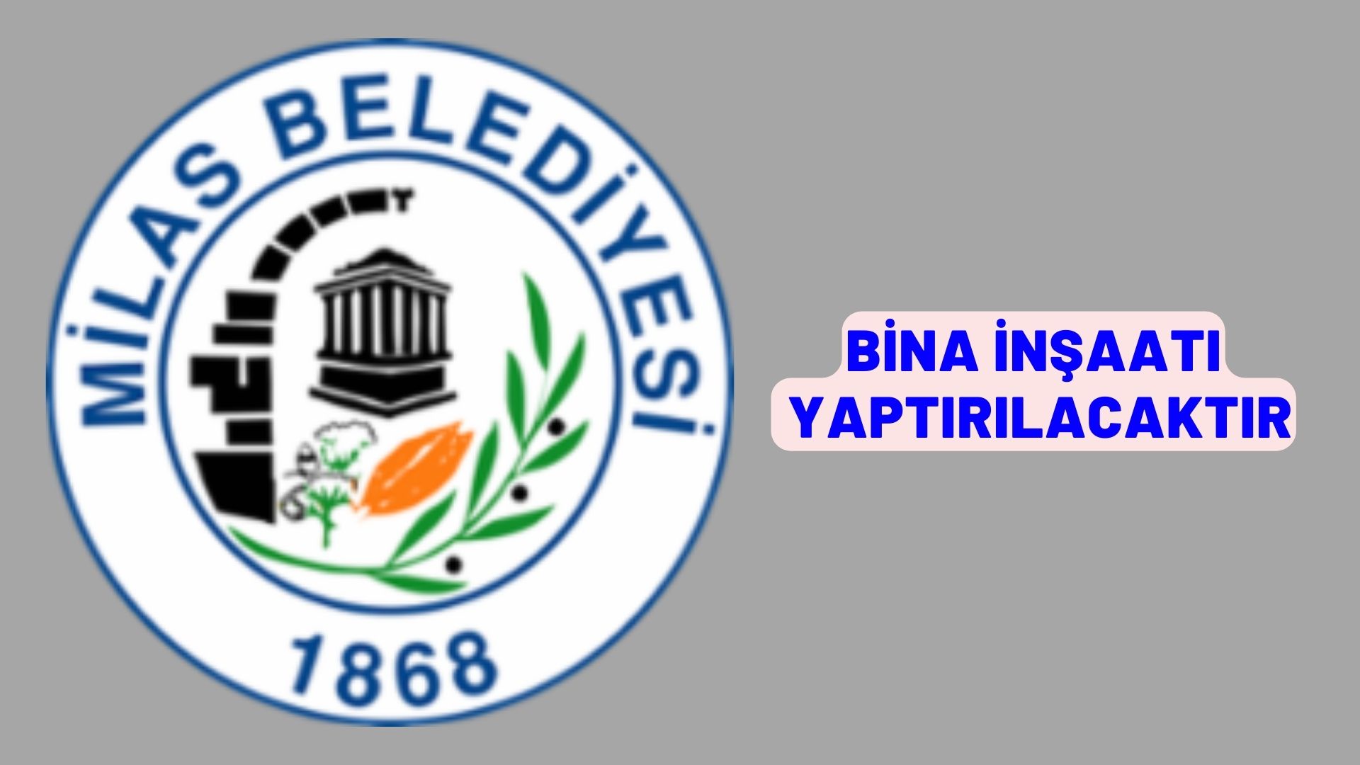 Bina inşaatı yaptırılacaktır