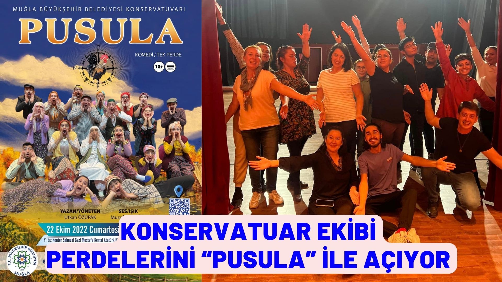 KONSERVATUAR EKİBİ PERDELERİNİ “PUSULA” İLE AÇIYOR