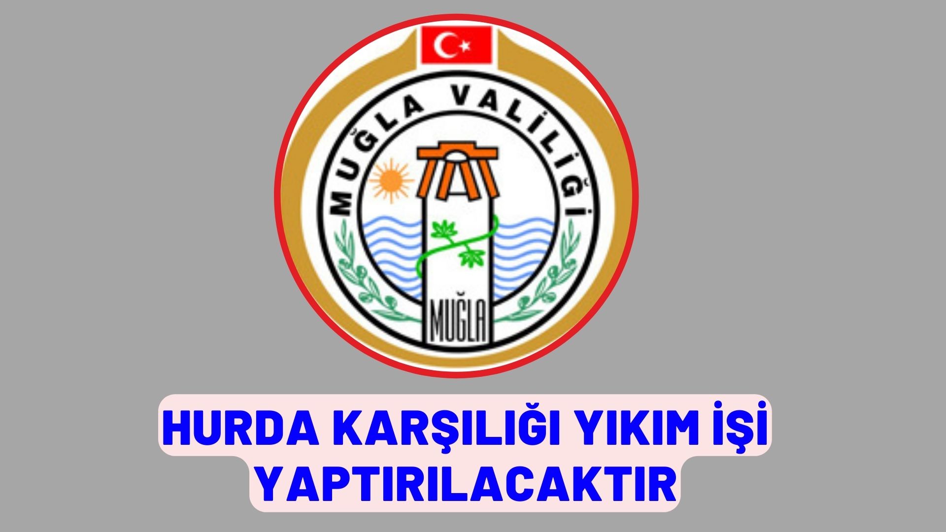 Hurda karşılığı yıkım işi yaptırılacaktır