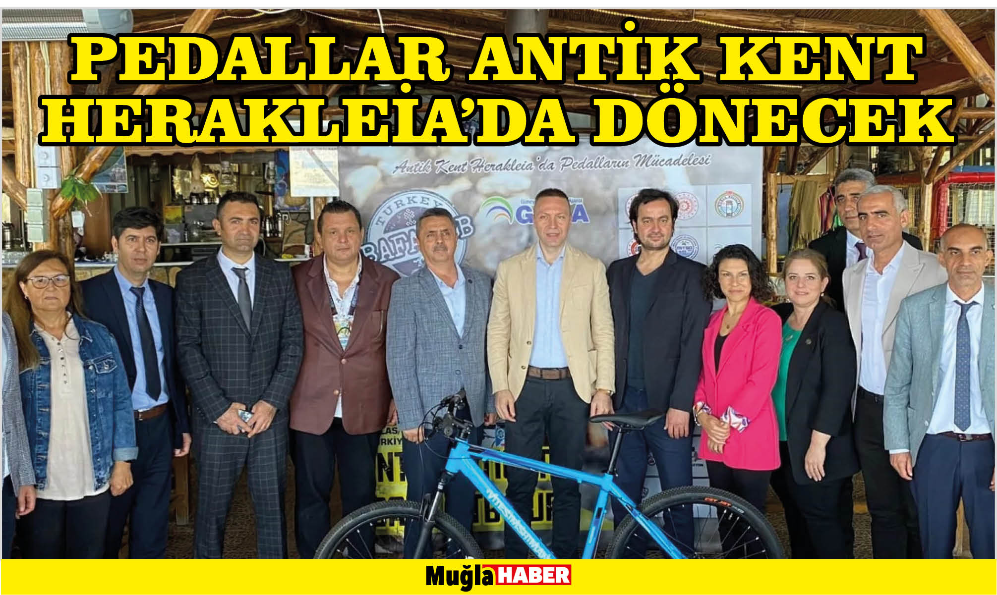 PEDALLAR ANTİK KENT HERAKLEİA’DA DÖNECEK