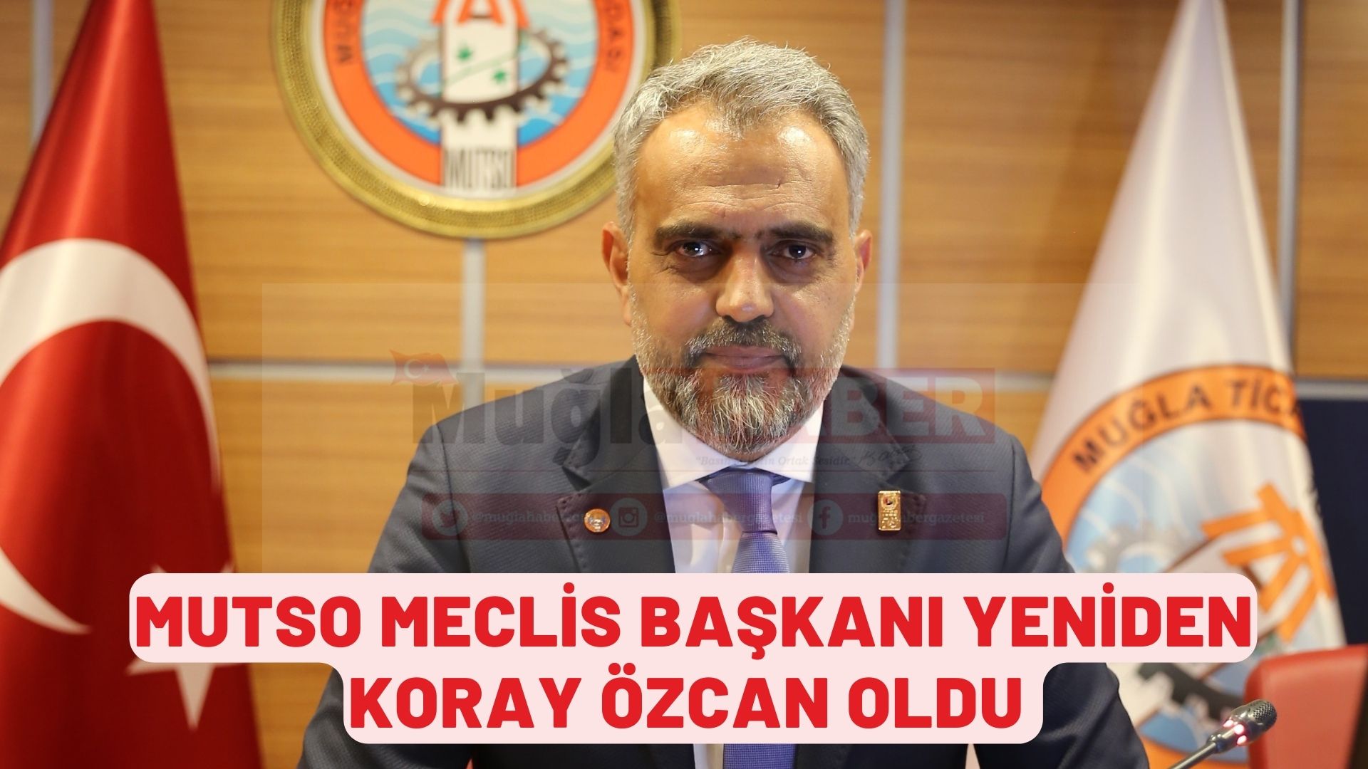 MUTSO MECLİS BAŞKANI YENİDEN KORAY ÖZCAN OLDU