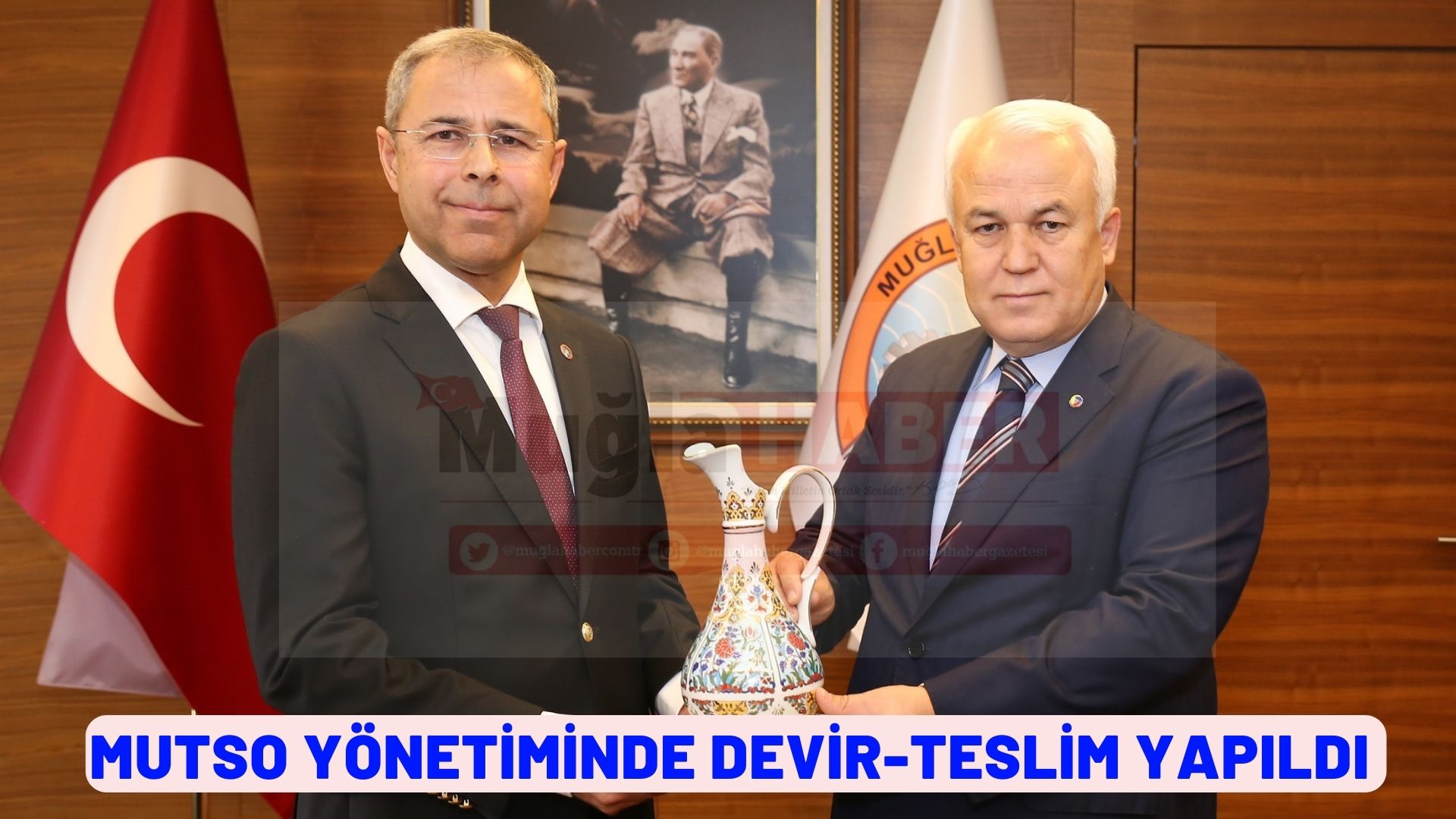 MUTSO yönetiminde devir-teslim yapıldı