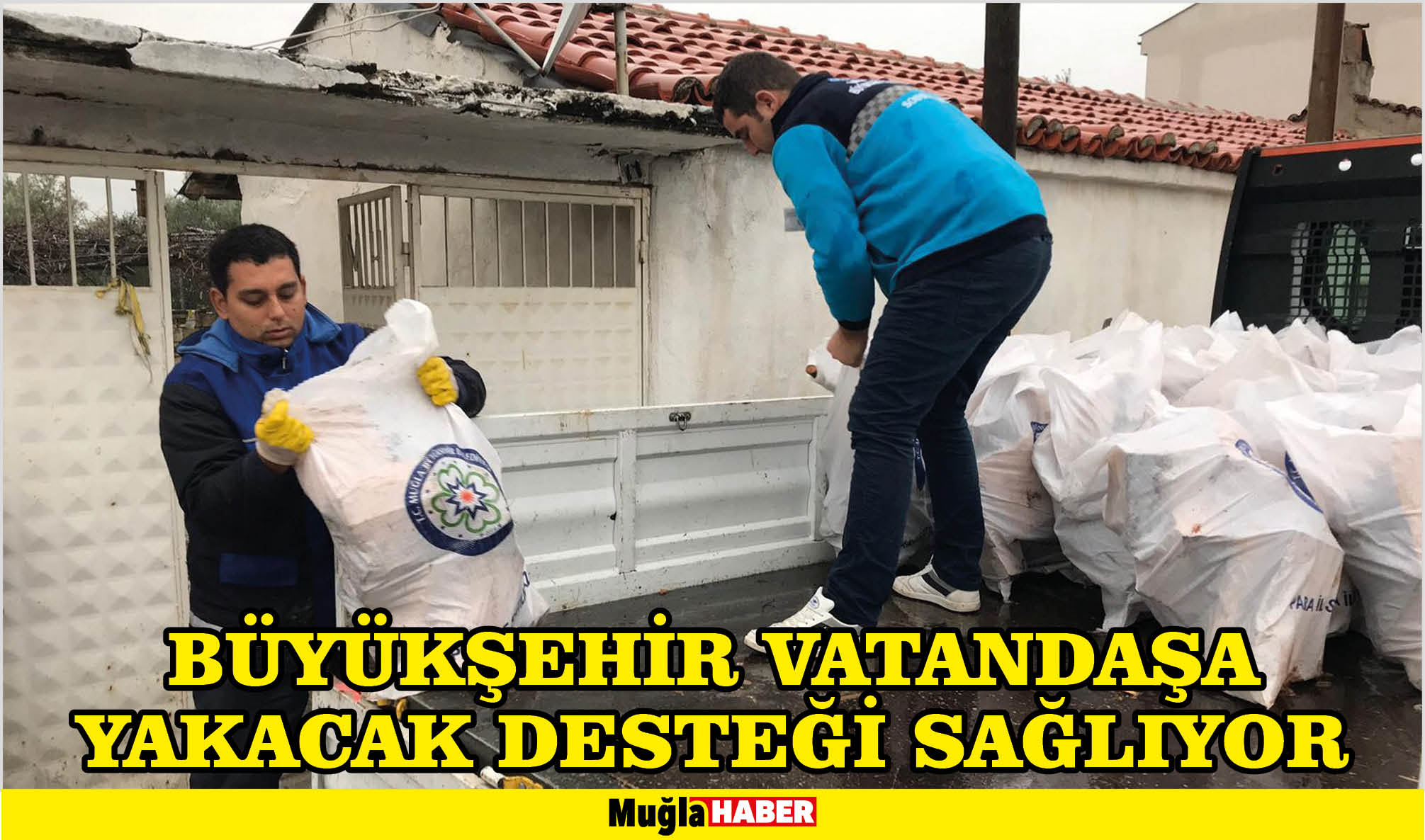 BÜYÜKŞEHİR VATANDAŞA YAKACAK DESTEĞİ SAĞLIYOR