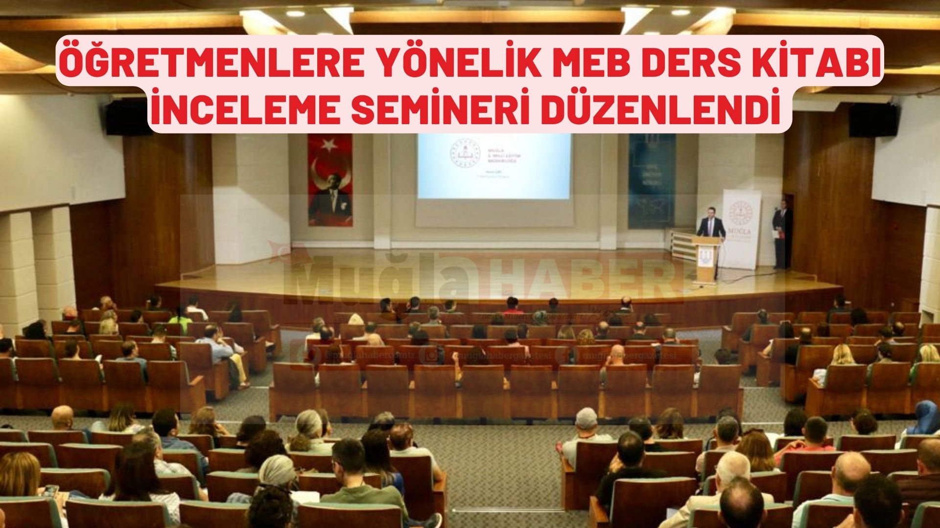 Öğretmenlere yönelik MEB ders kitabı inceleme semineri düzenlendi