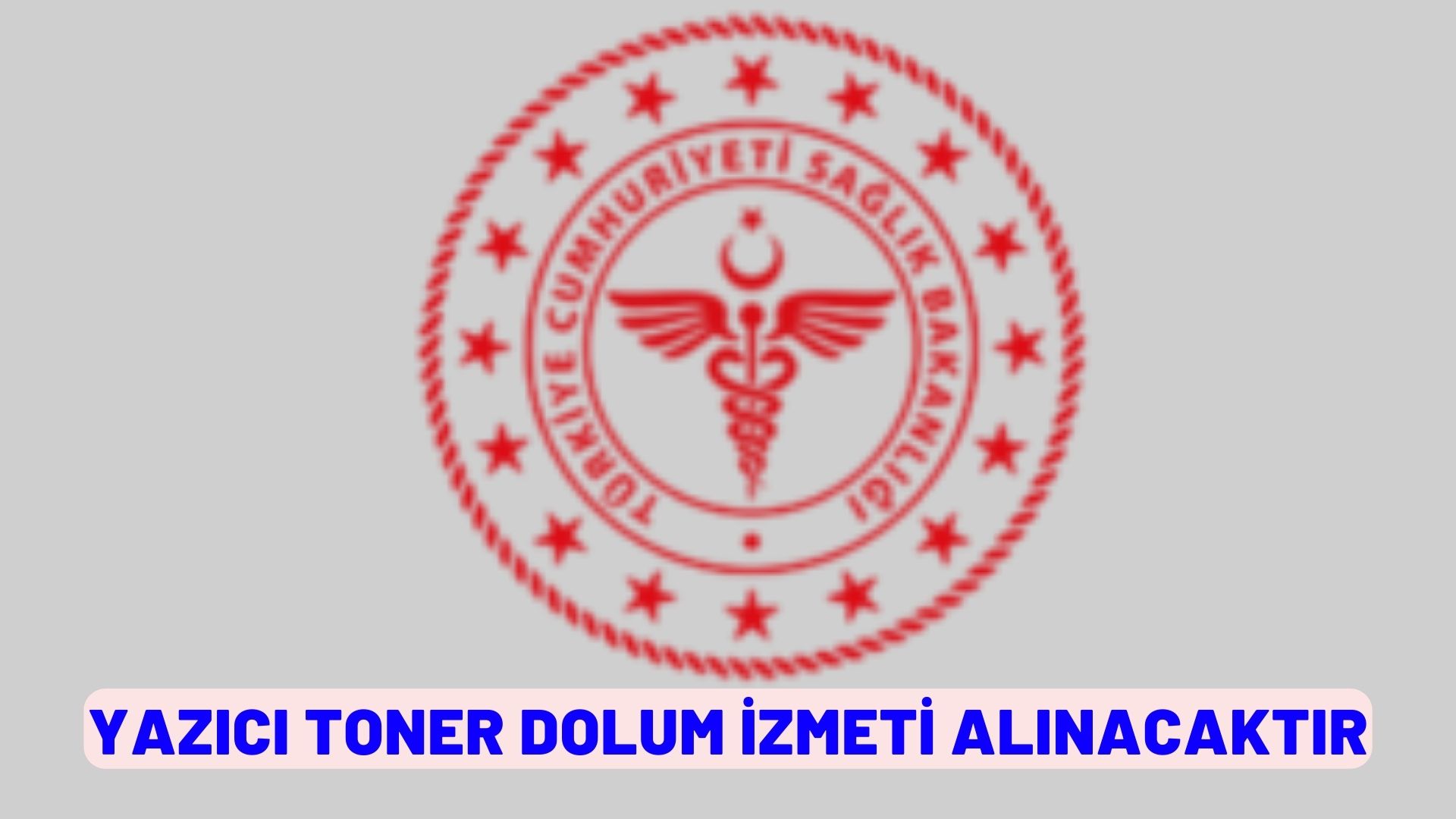 Yazıcı toner dolum hizmeti alınacaktır