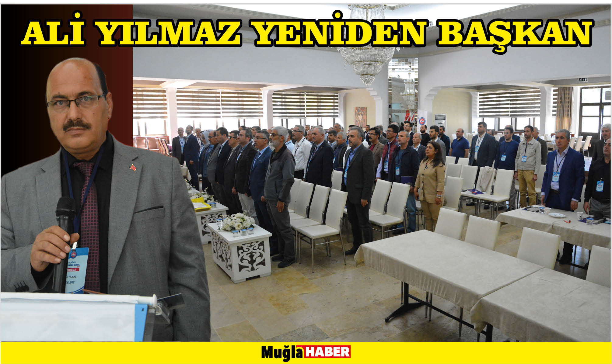 ALİ YILMAZ YENİDEN BAŞKAN