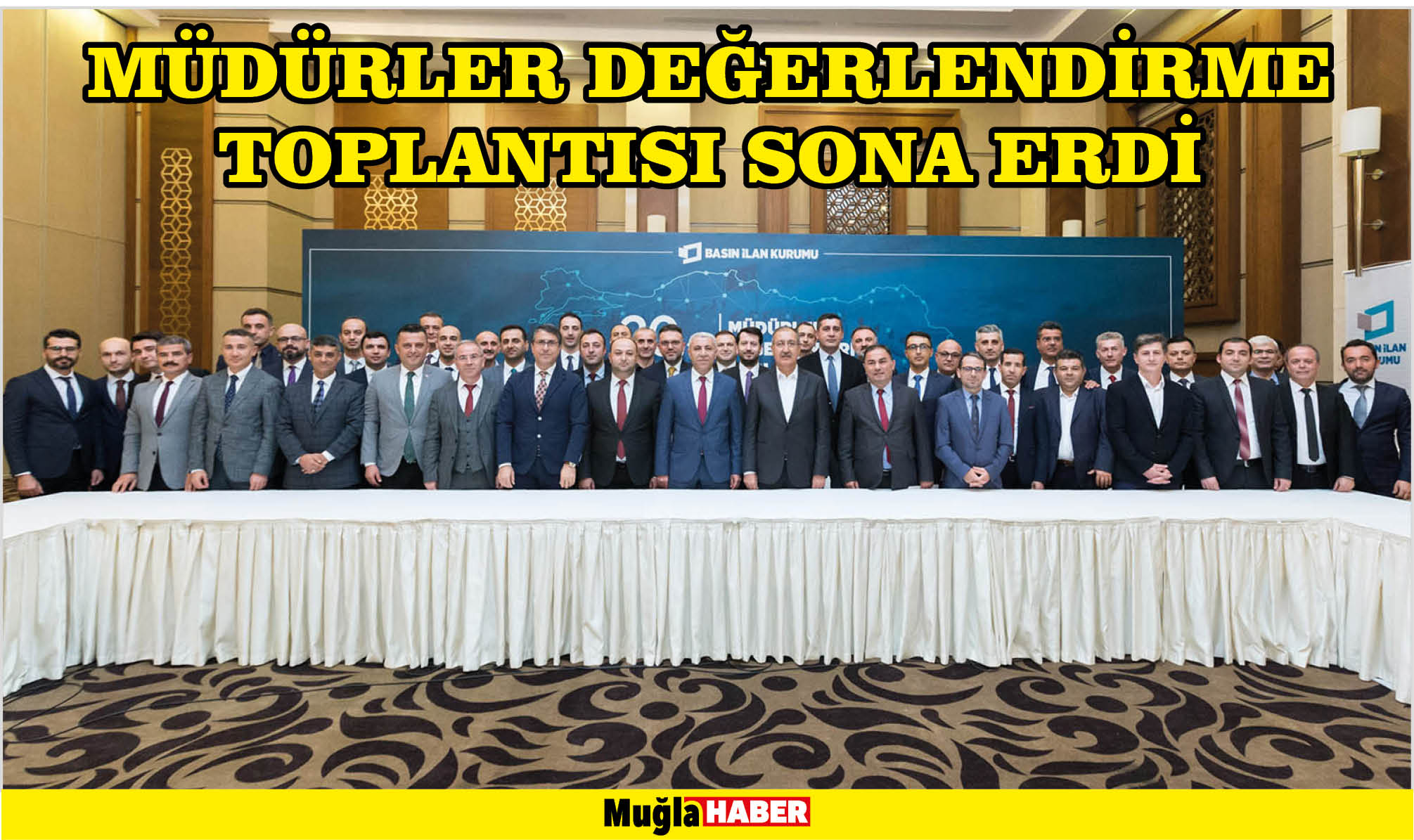 Müdürler Değerlendirme Toplantısı sona erdi