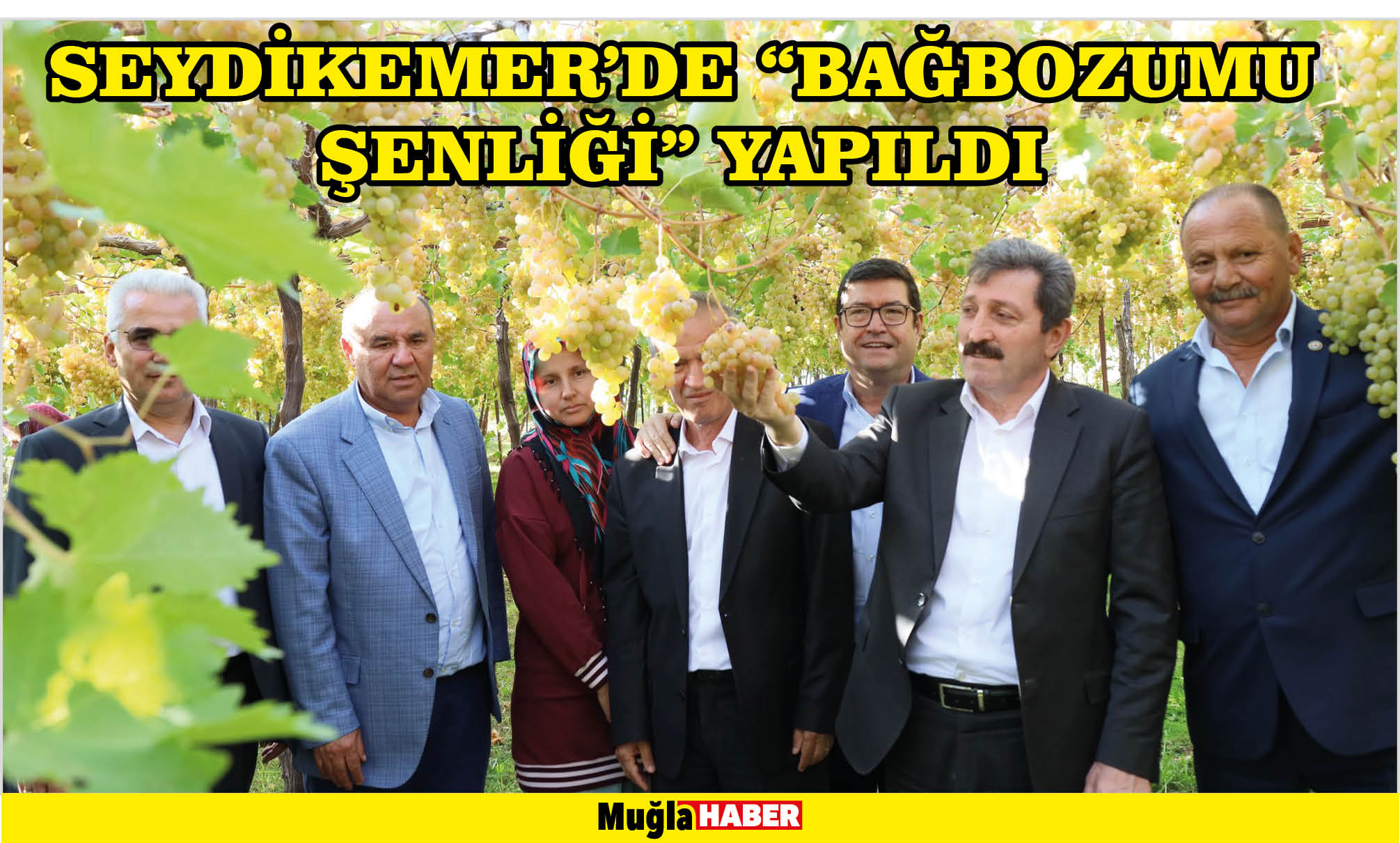 SEYDİKEMER’DE “BAĞBOZUMU ŞENLİĞİ” YAPILDI