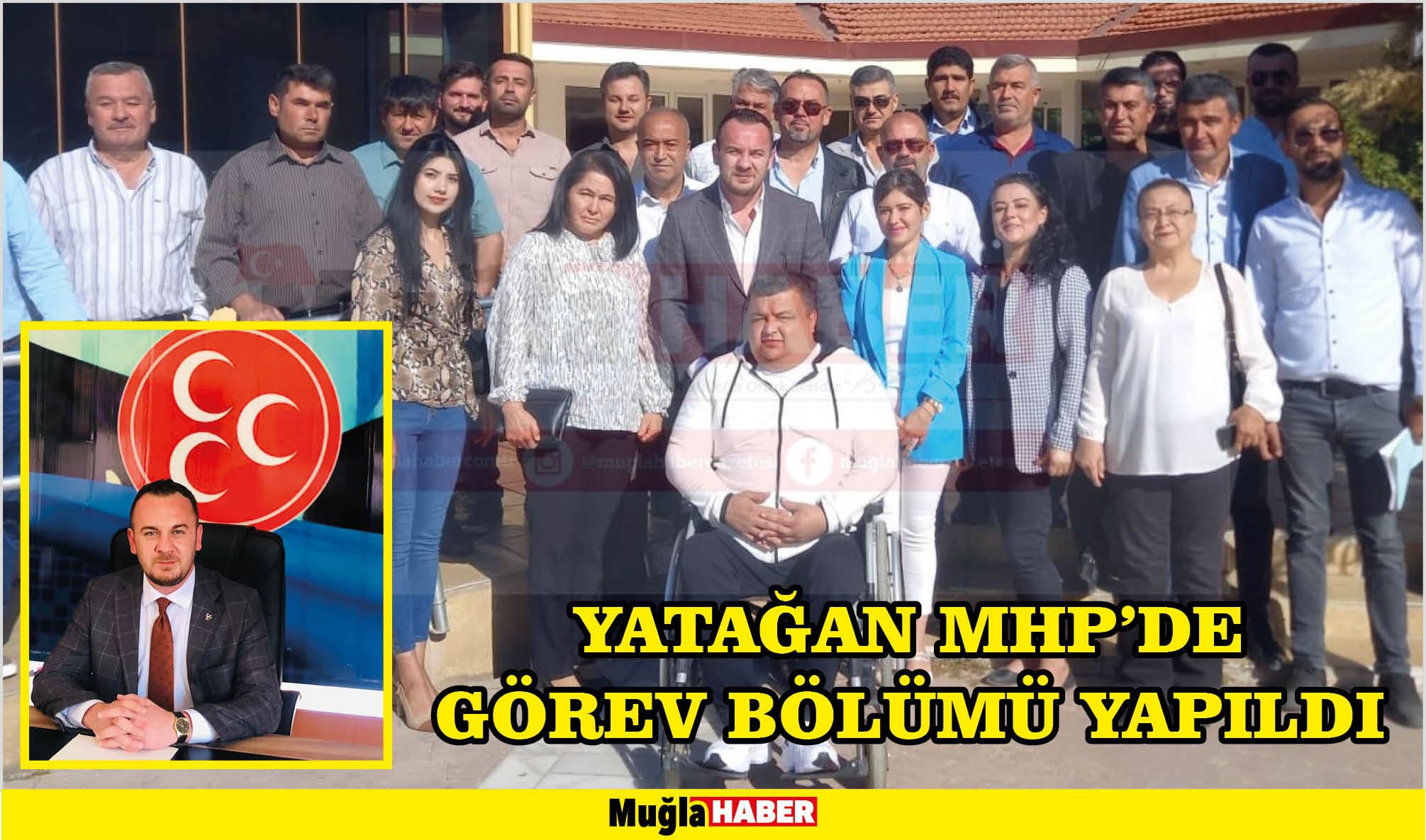 YATAĞAN MHP’DE GÖREV BÖLÜMÜ YAPILDI