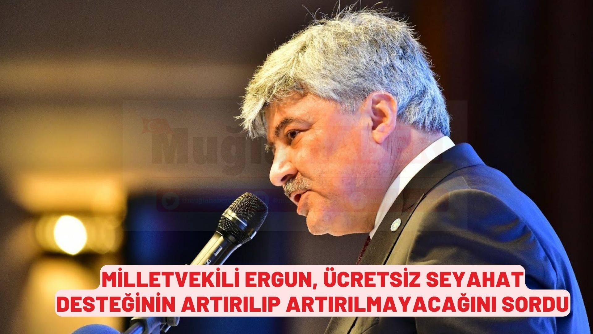 MİLLETVEKİLİ ERGUN, ÜCRETSİZ SEYAHAT DESTEĞİNİN ARTIRILIP ARTIRILMAYACAĞINI SORDU