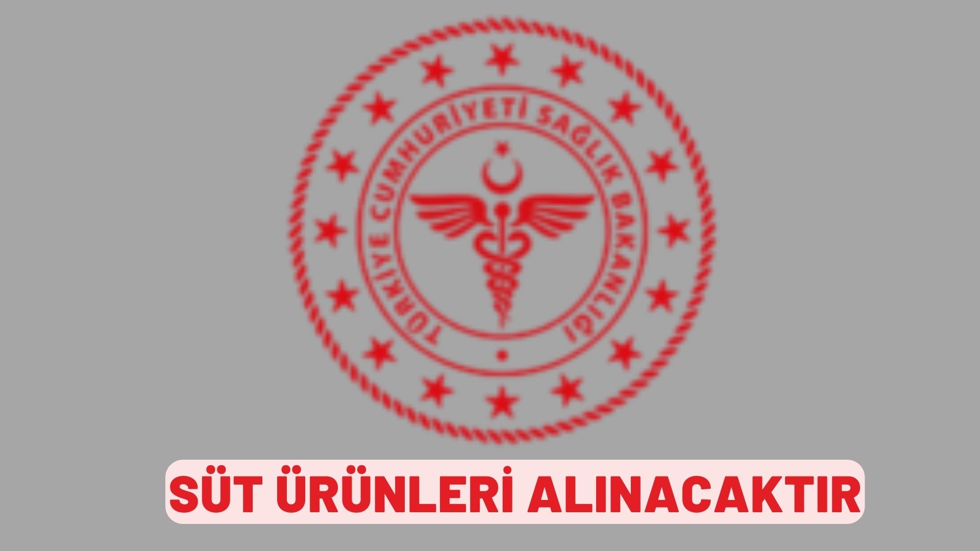 Süt Ürünleri Alınacaktır