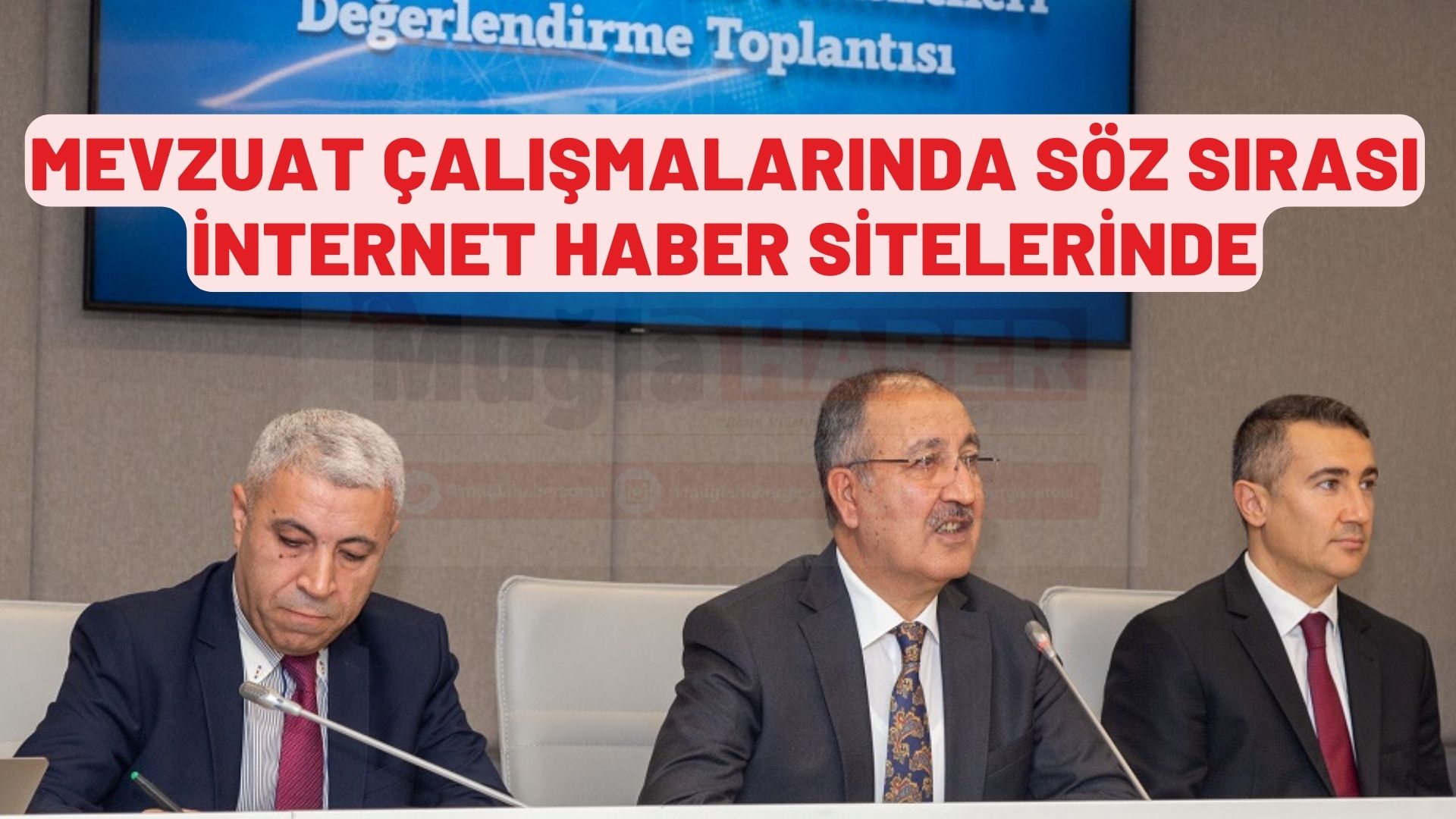 Mevzuat çalışmalarında söz sırası internet haber sitelerinde