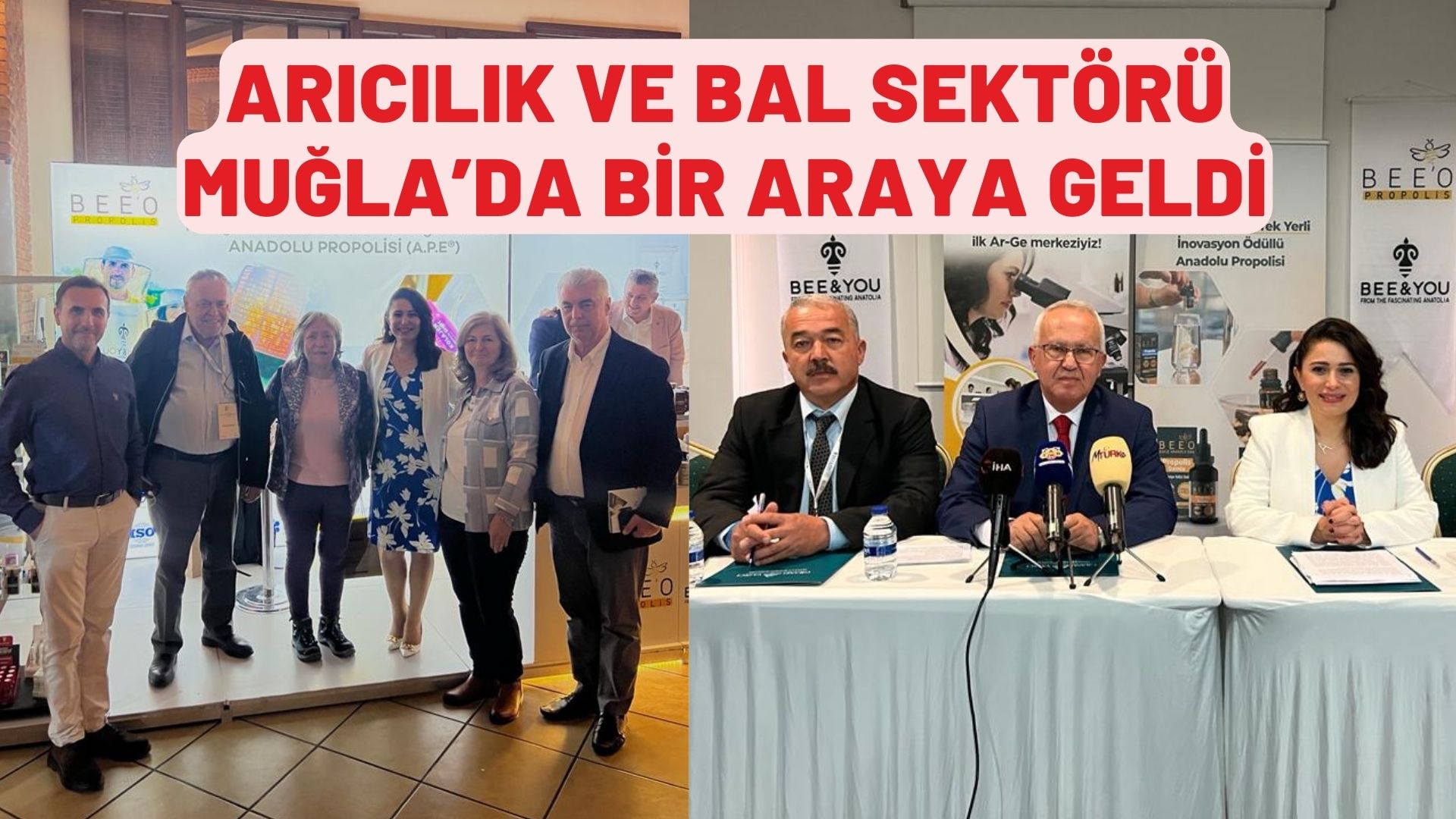 ARICILIK VE BAL SEKTÖRÜ MUĞLA’DA BİR ARAYA GELDİ