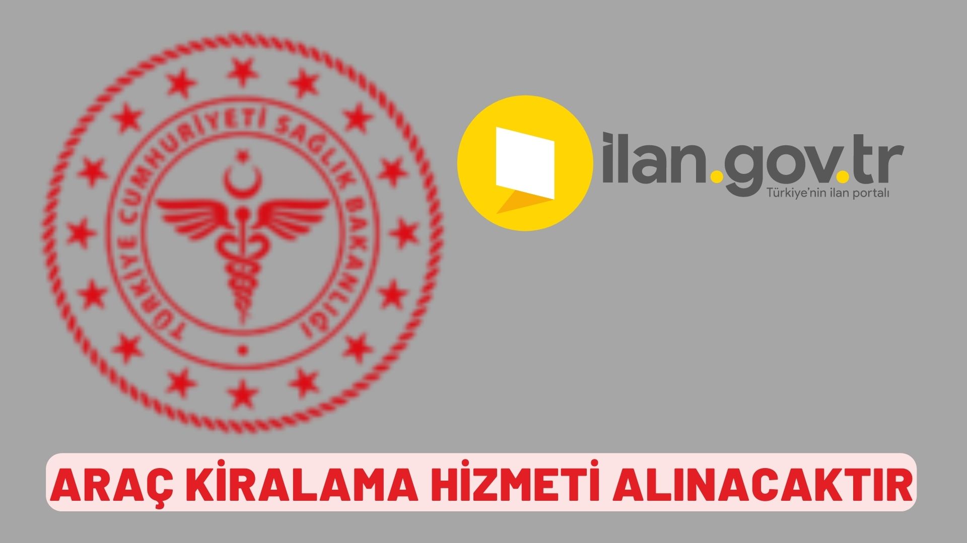 Araç kiralama hizmeti alınacaktır