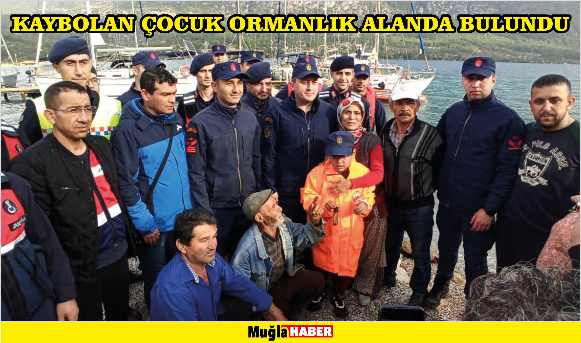 KAYBOLAN ÇOCUK ORMANLIK ALANDA BULUNDU